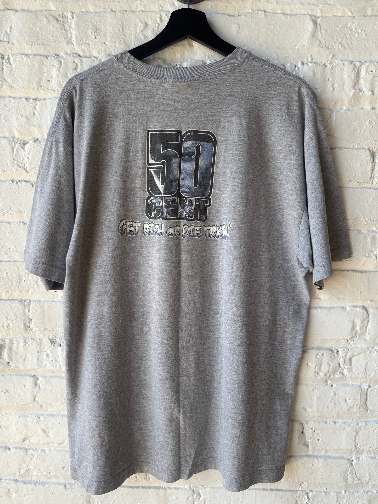 Vintage 50 Cent G Unit What Up Gangsta Shirt Size XL