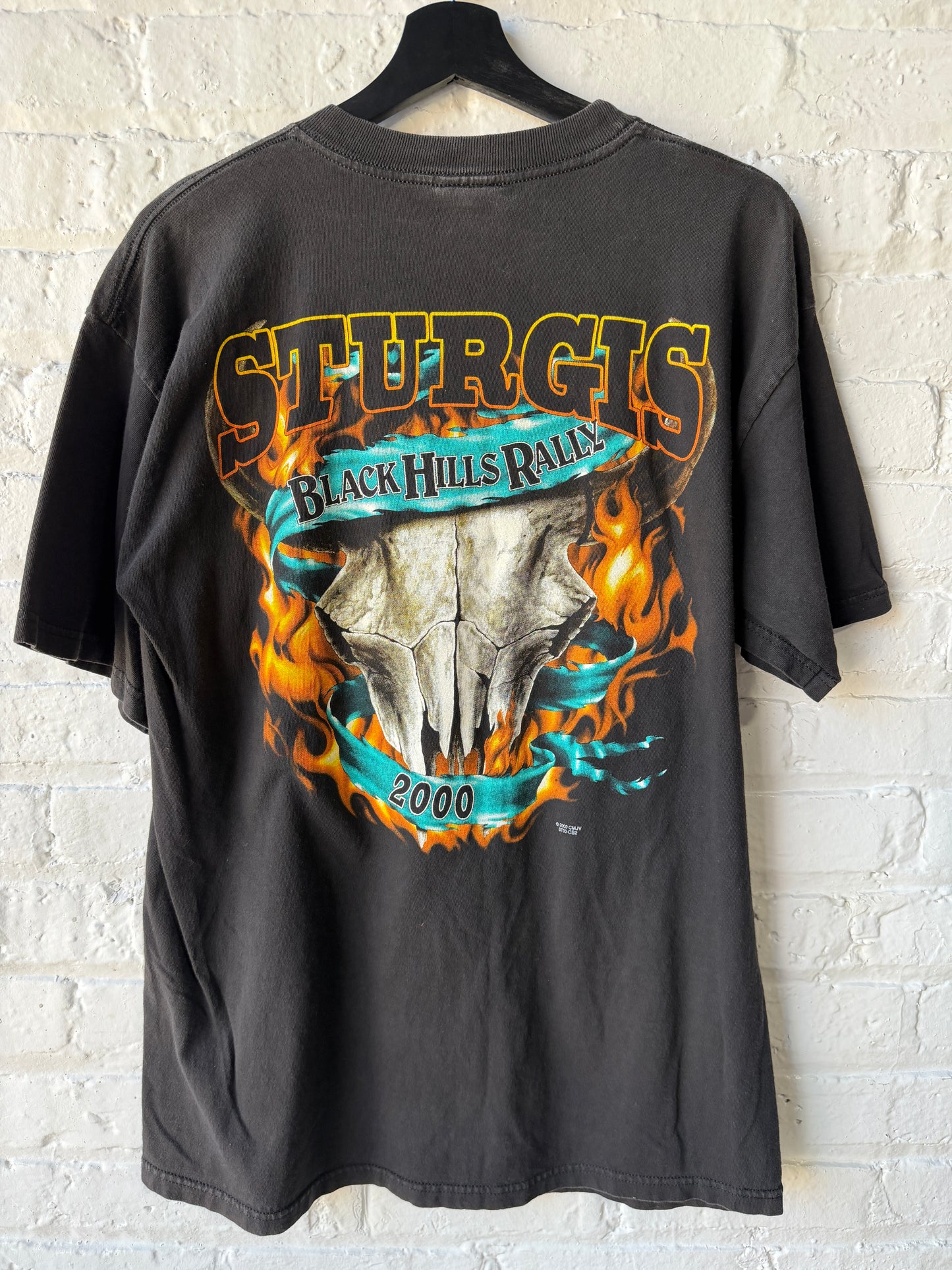 Vintage American Biker Sturgis Shirt Size Large