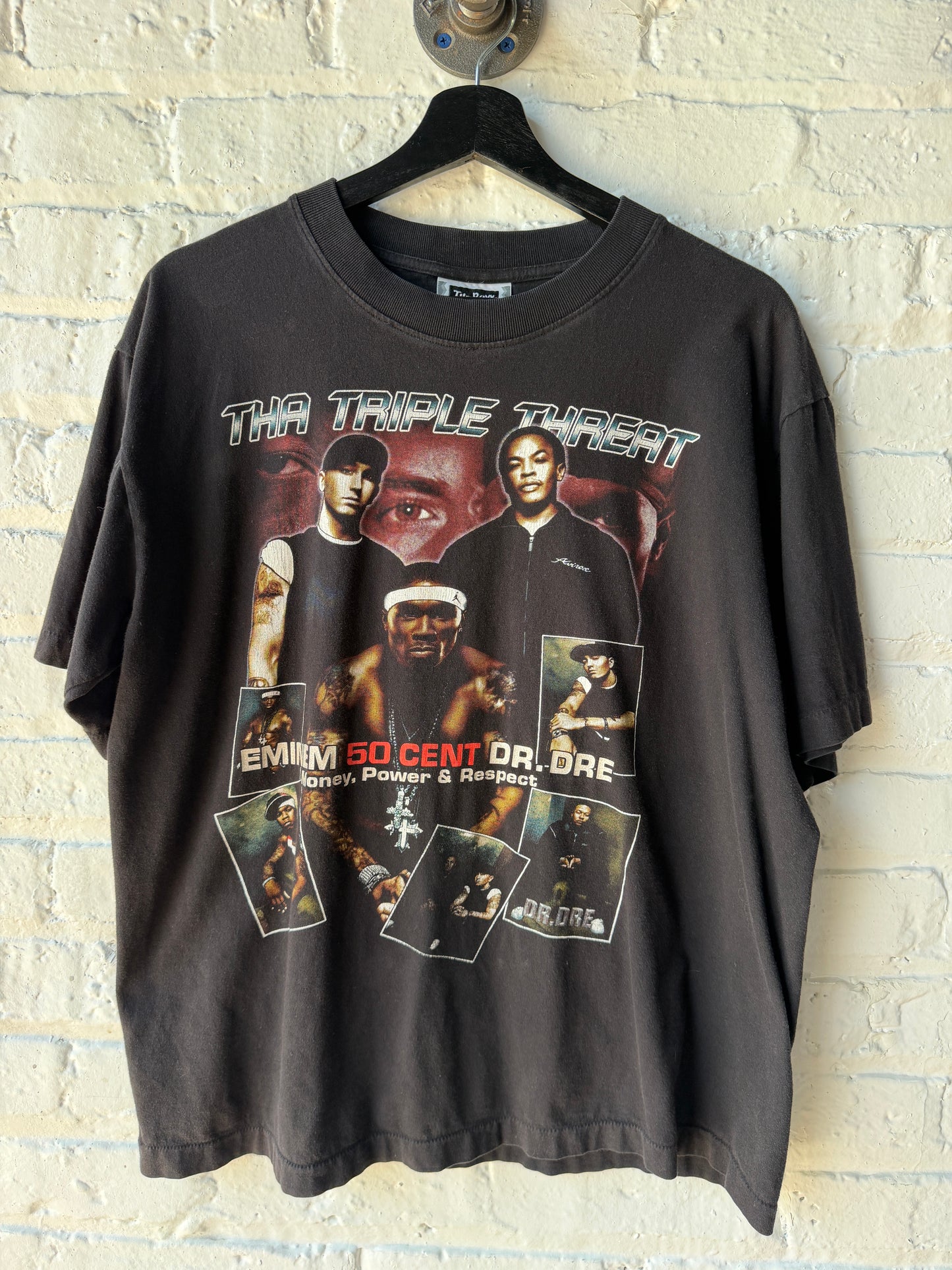 Vintage Tha Triple Threat Shirt Size Large