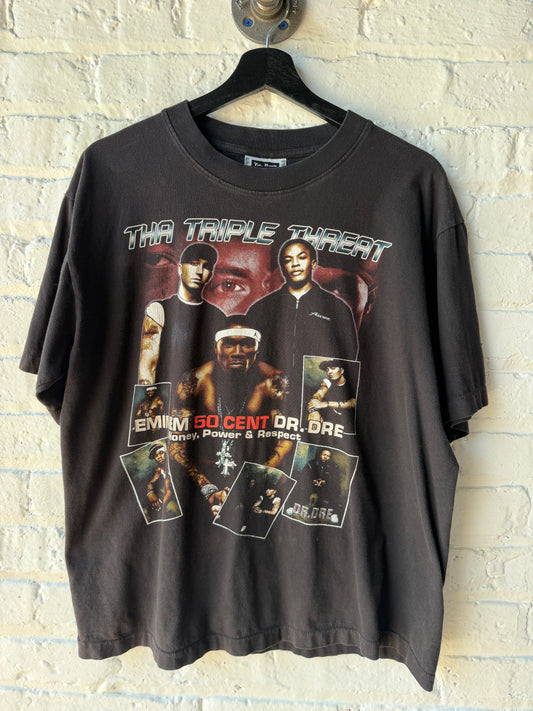 Vintage Tha Triple Threat Shirt Size Large