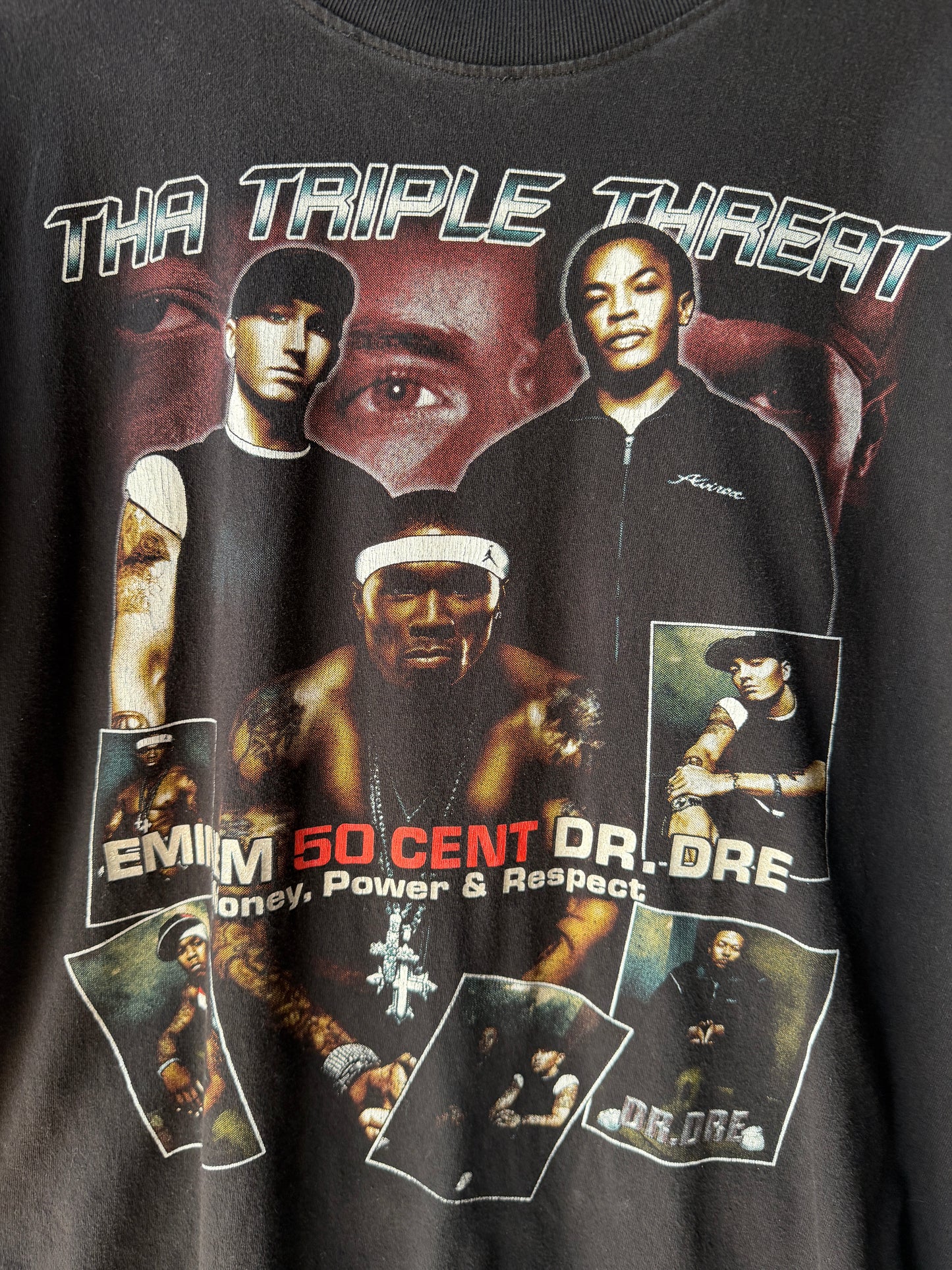 Vintage Tha Triple Threat Shirt Size Large