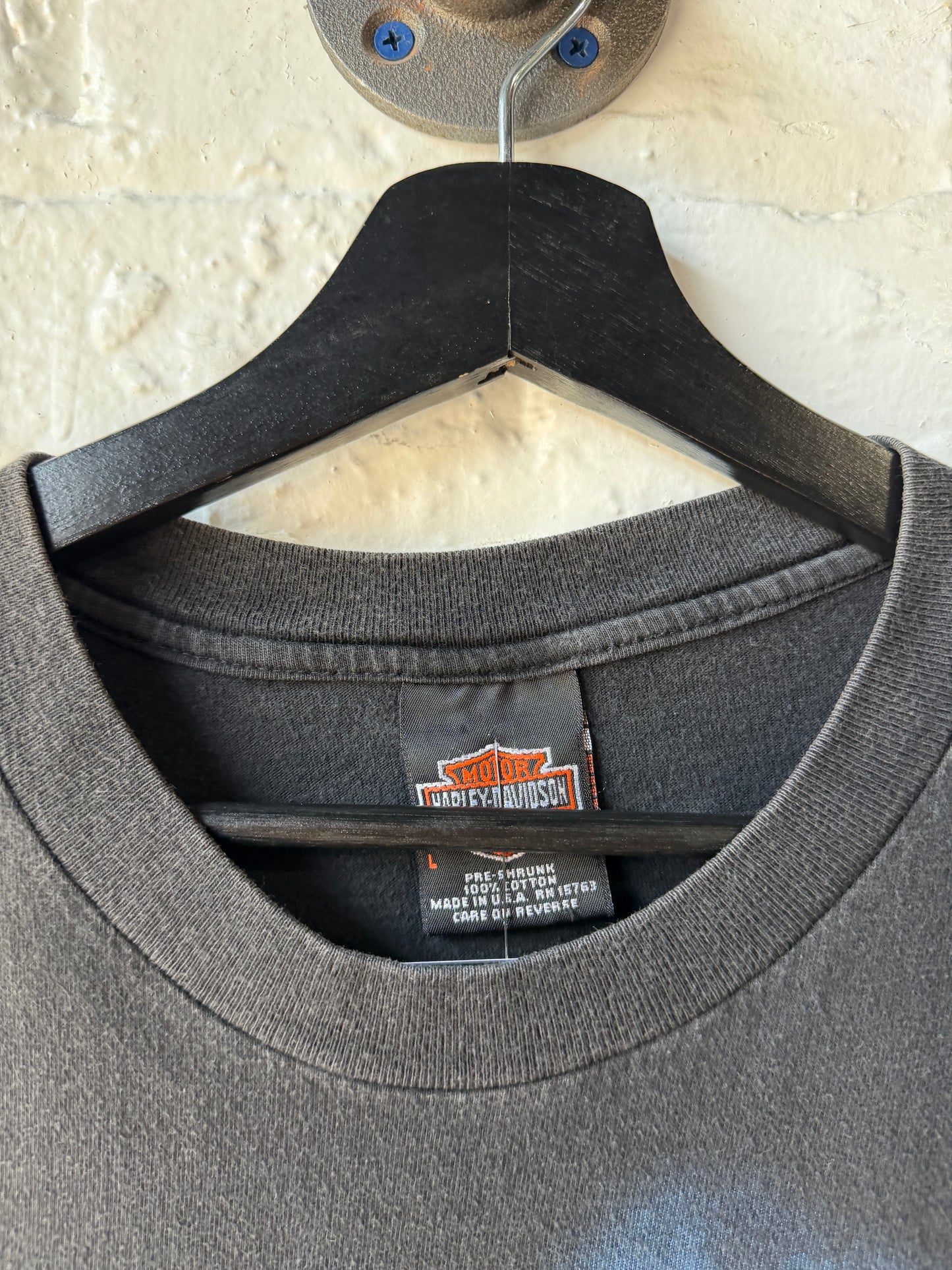 Vintage Harley Davidson Raw Power Shirt Size Large
