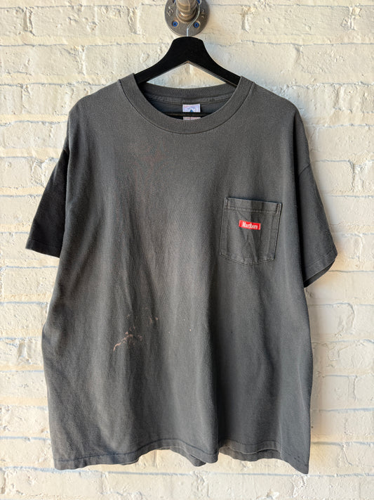 Vintage Marlboro Pocket T Shirt Size XL