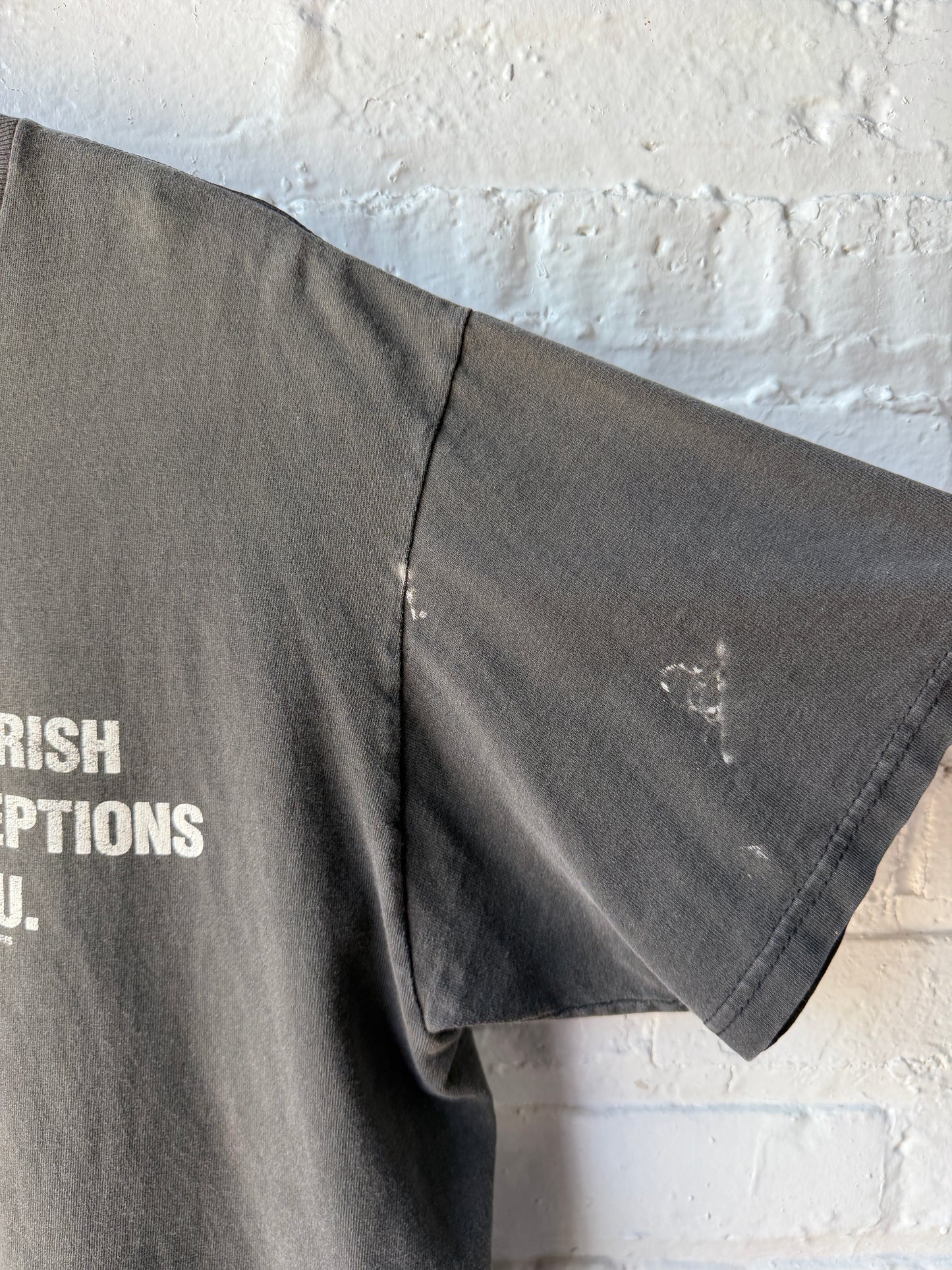 Vintage Misconception Fader Shirt Size Large