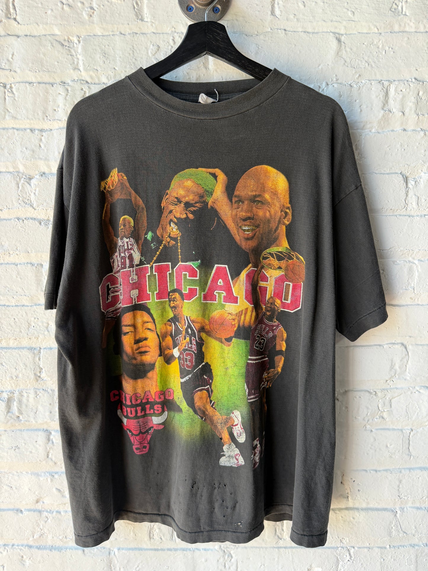 Vintage Chicago Bulls Rap T Shirt Size 2XL