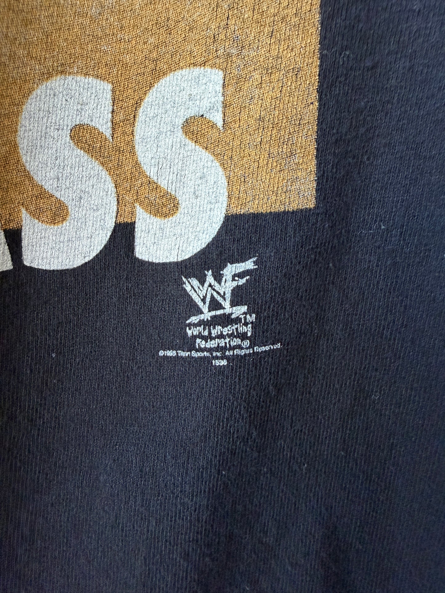 Vintage WWF Stone Cold 100% Pure Whoop Ass Shirt Size Large