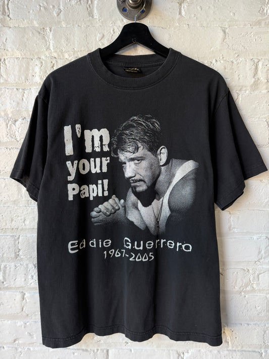 Vintage Eddie Guerrero Memorial Shirt Size Large