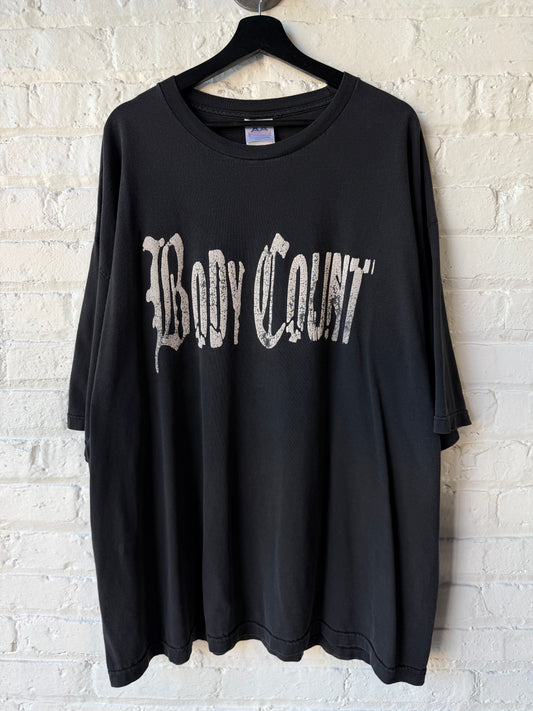 Vintage Body Count Spellout Shirt Size 3XL