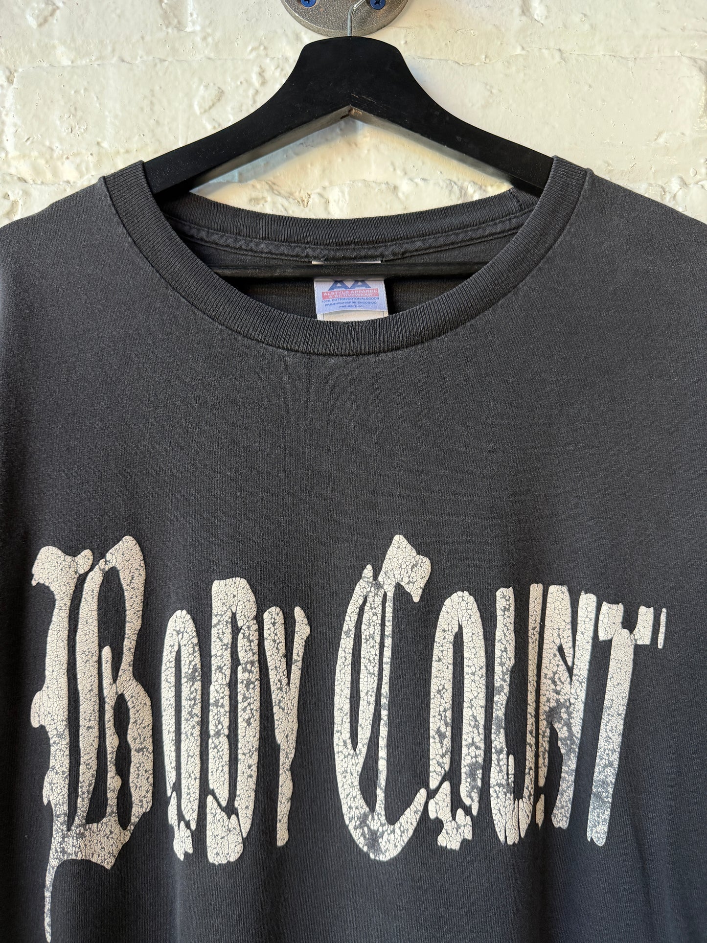 Vintage Body Count Spellout Shirt Size 3XL