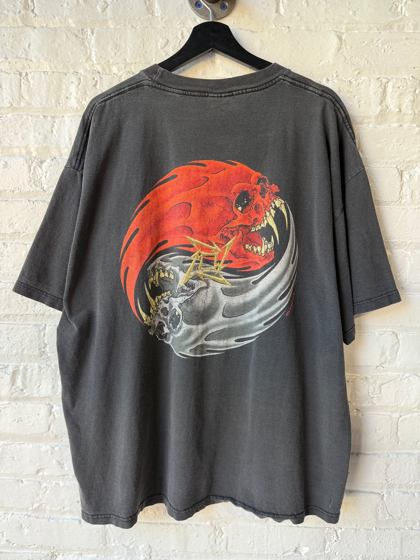 Vintage Fader Metallica Pushead Rebel Shirt Size XXL