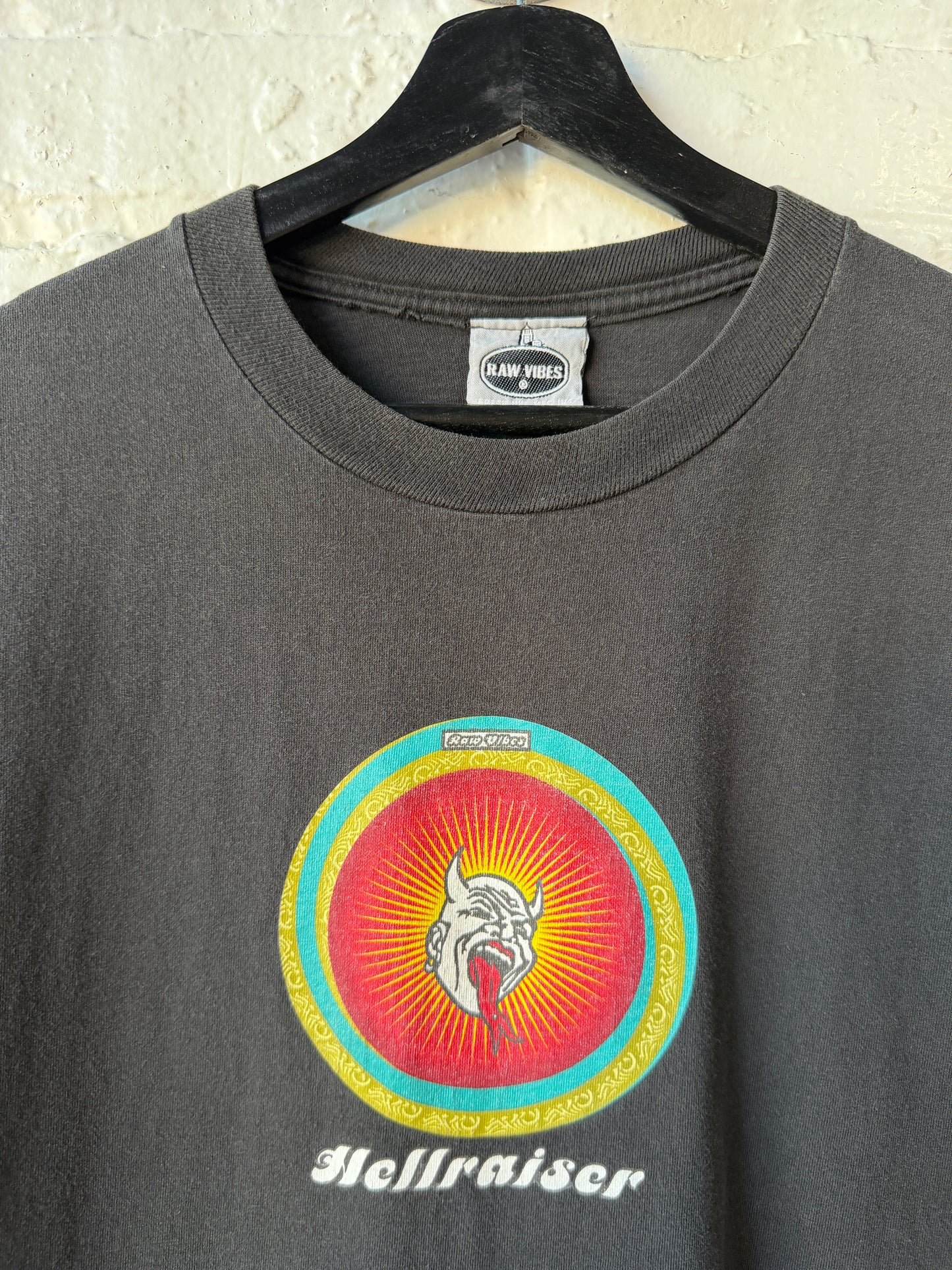 Vintage Raw Vibes Hellraiser Shirt Size XL