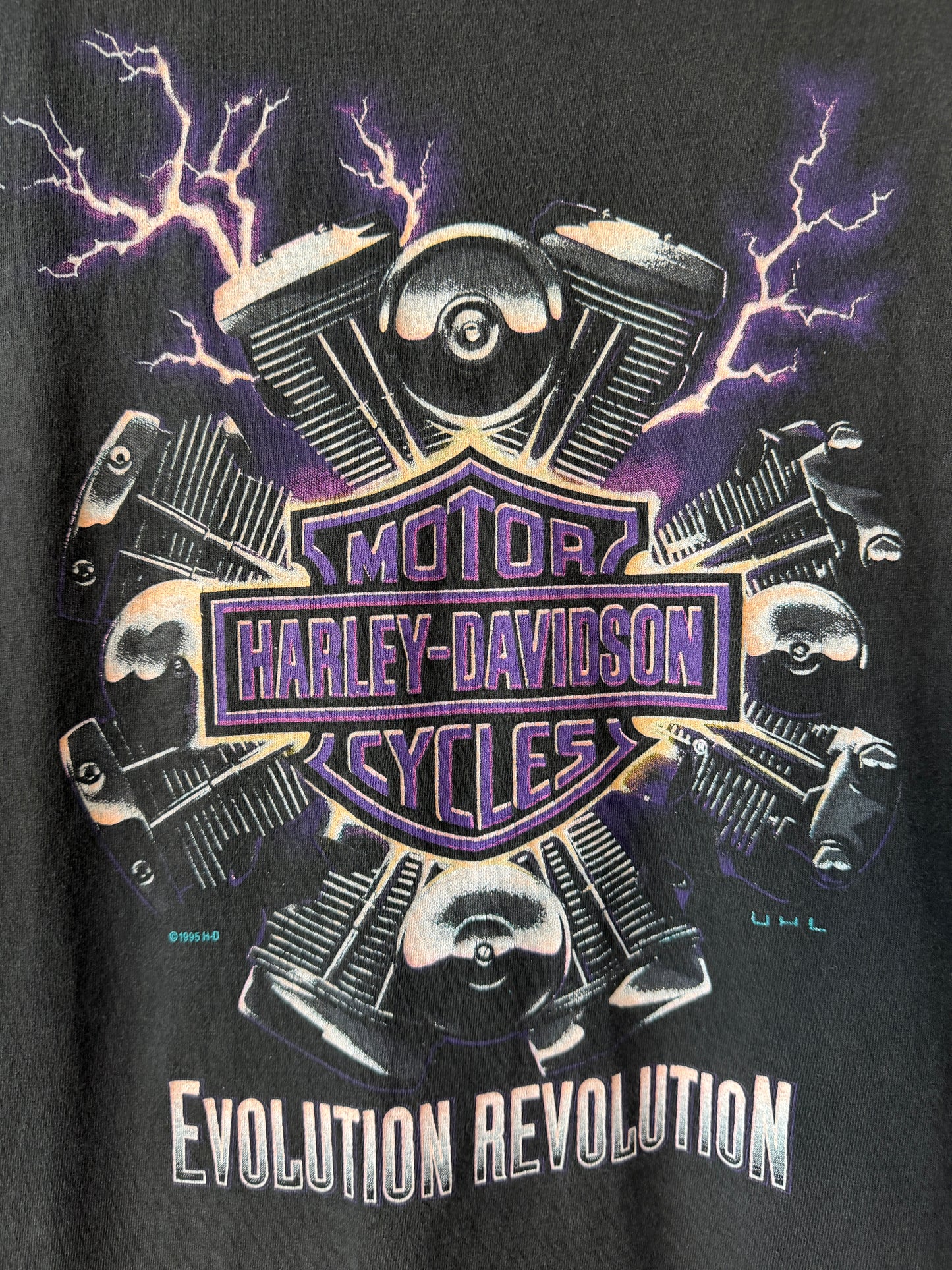 Vintage 1995 Harley Davidson Sleeveless Shirt Size XL