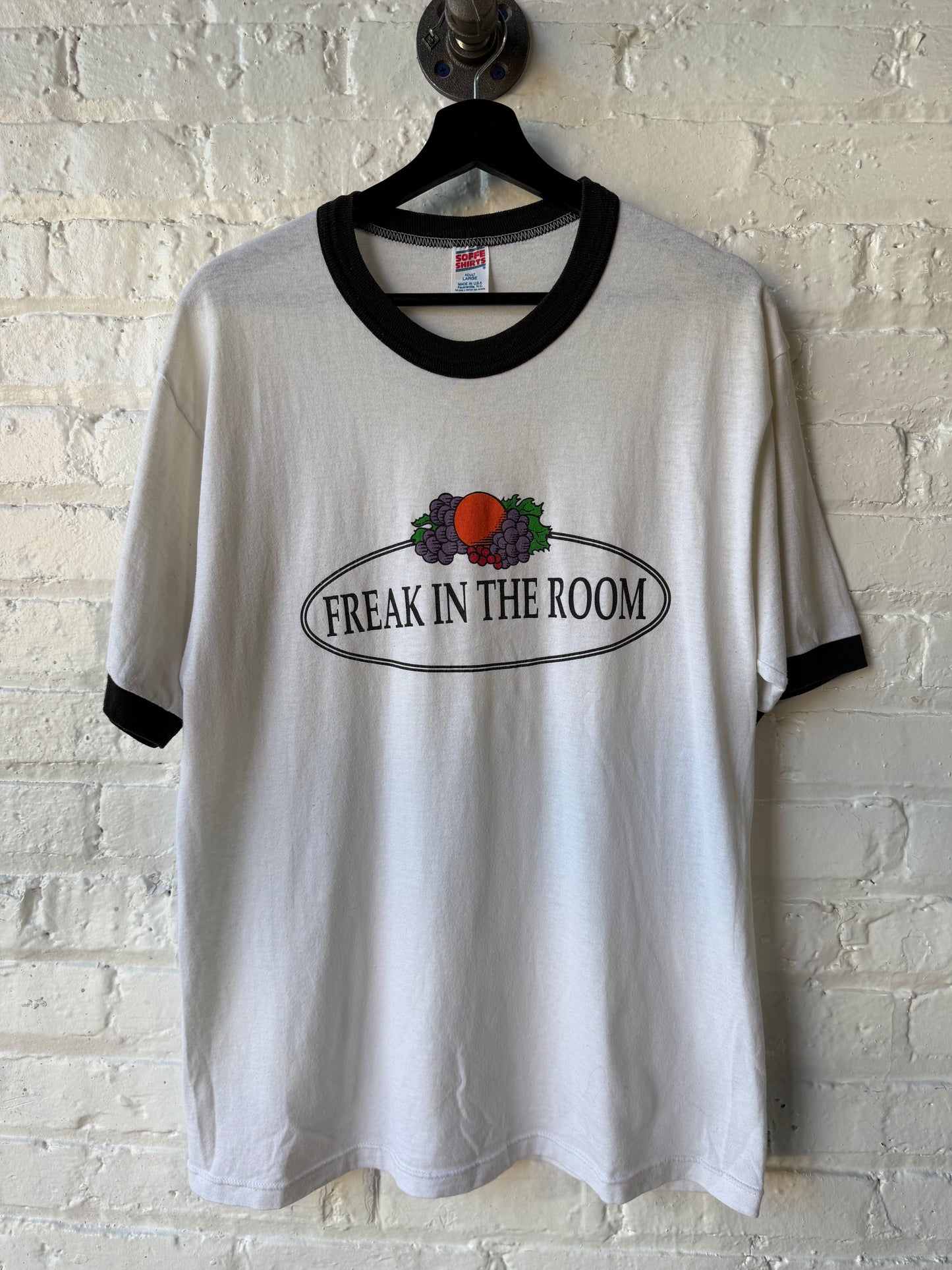 Vintage Freak In The Room Parody Shirt Size Large