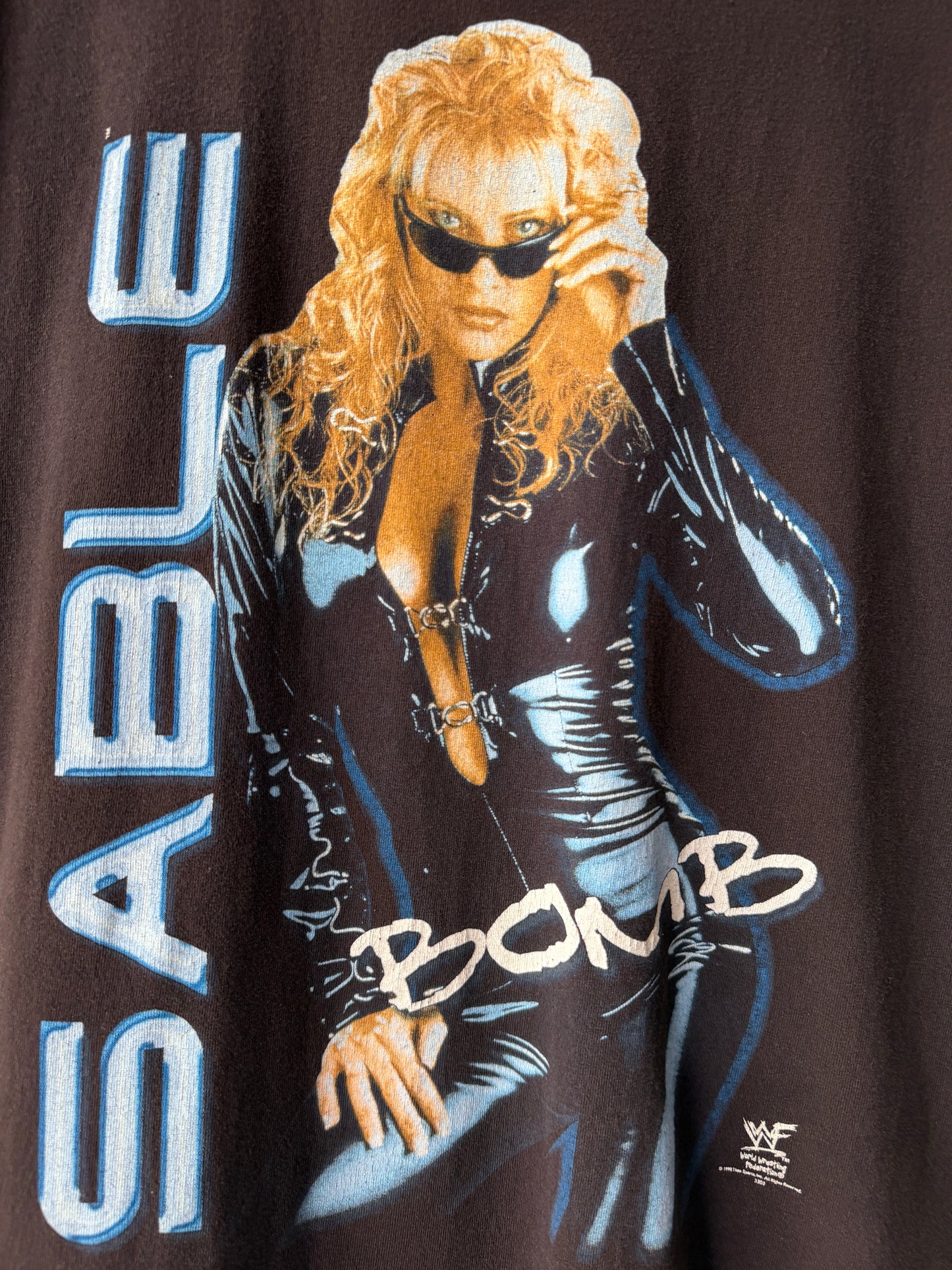 Vintage 1998 Sable Bomb Shirt Size XL (Replacement Sleeves)