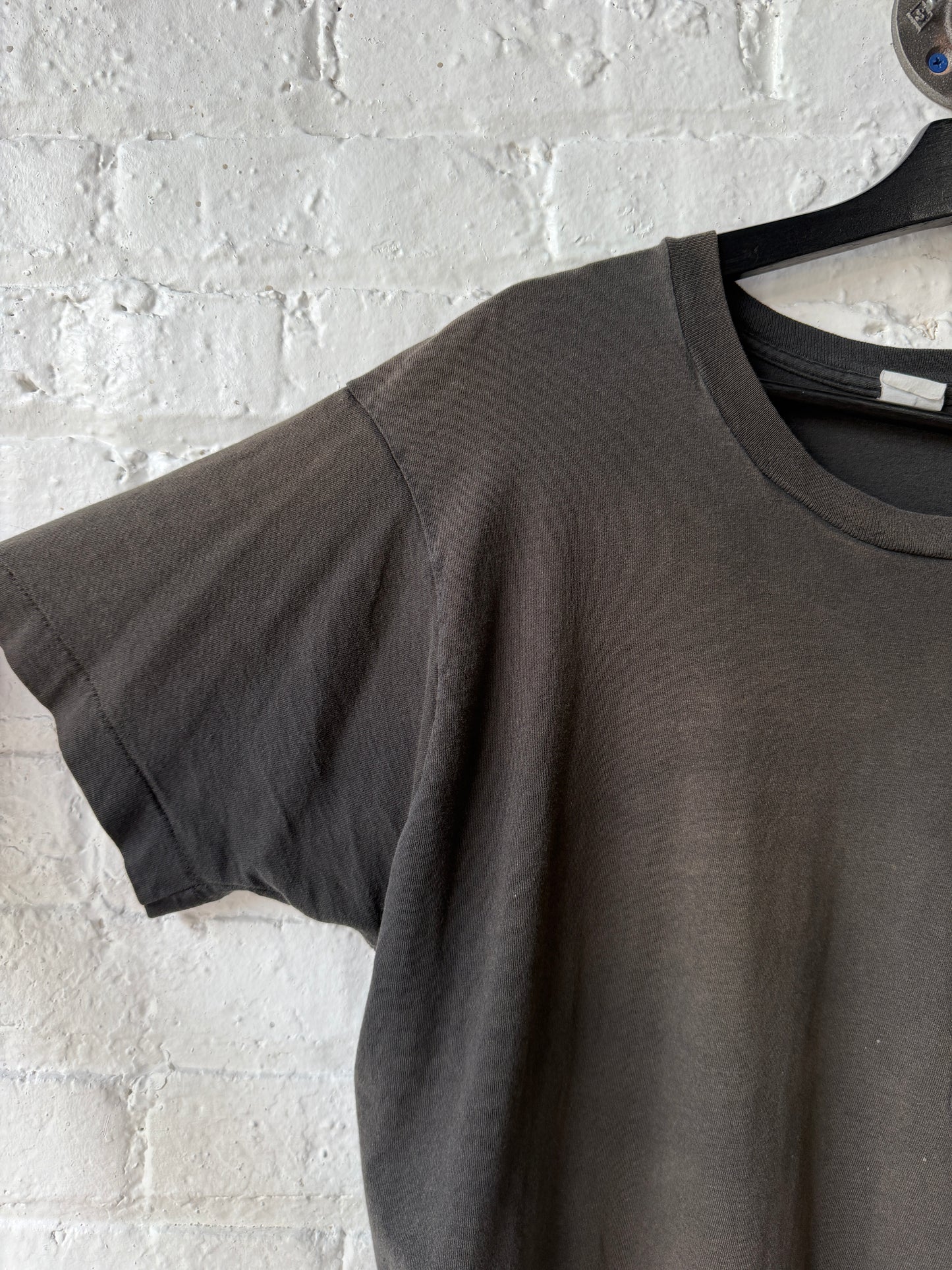 Vintage Black Pocket T Shirt Size Large