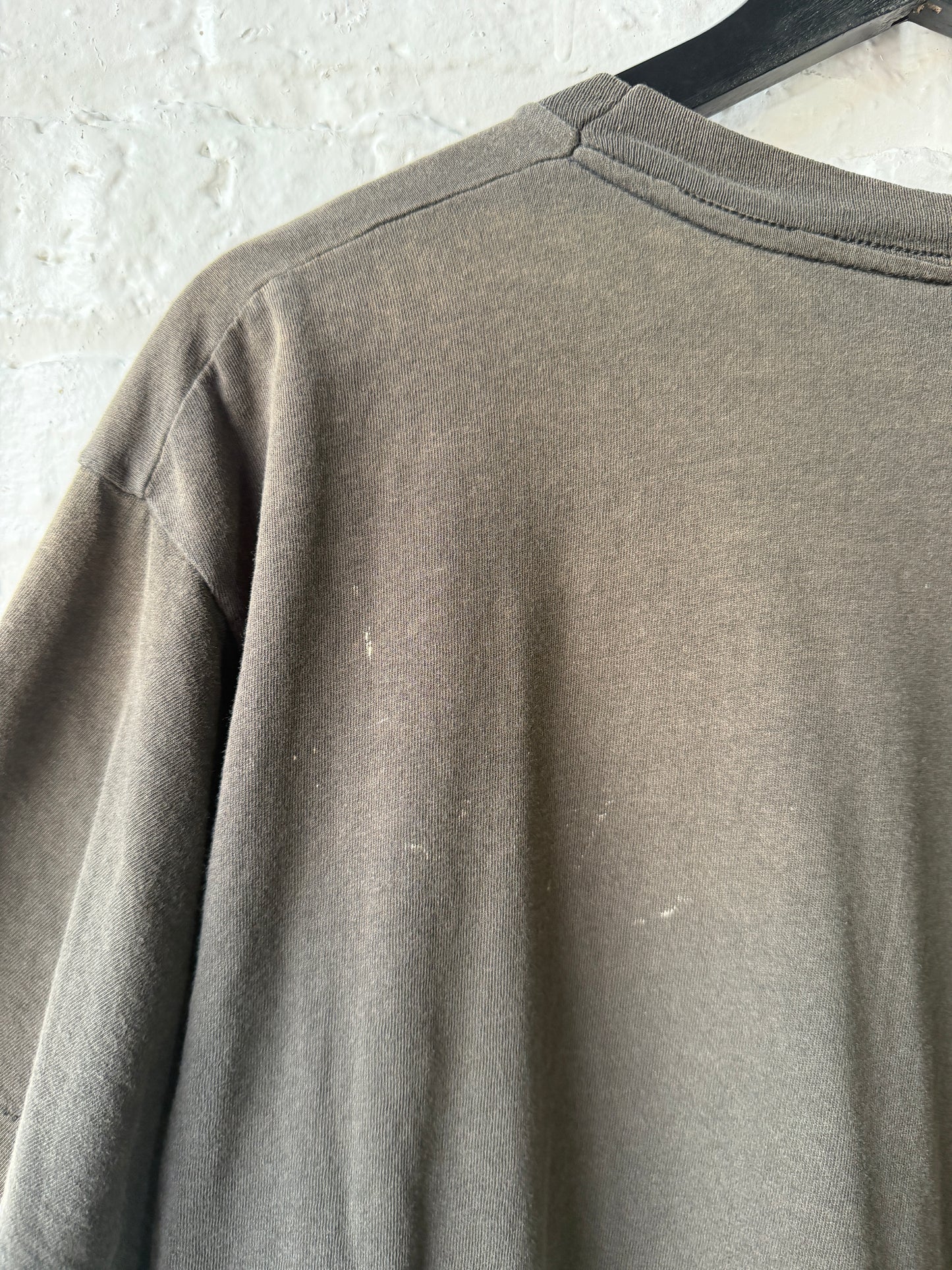Vintage Black Pocket T Shirt Size Large