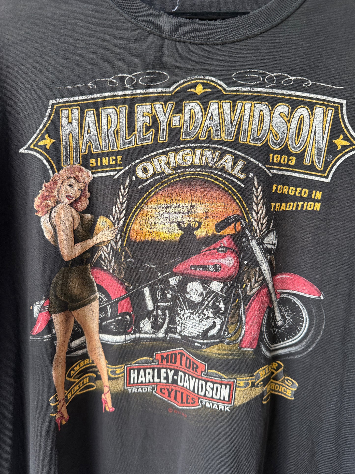 2011 Harley Davidson Fader Shirt Size XL