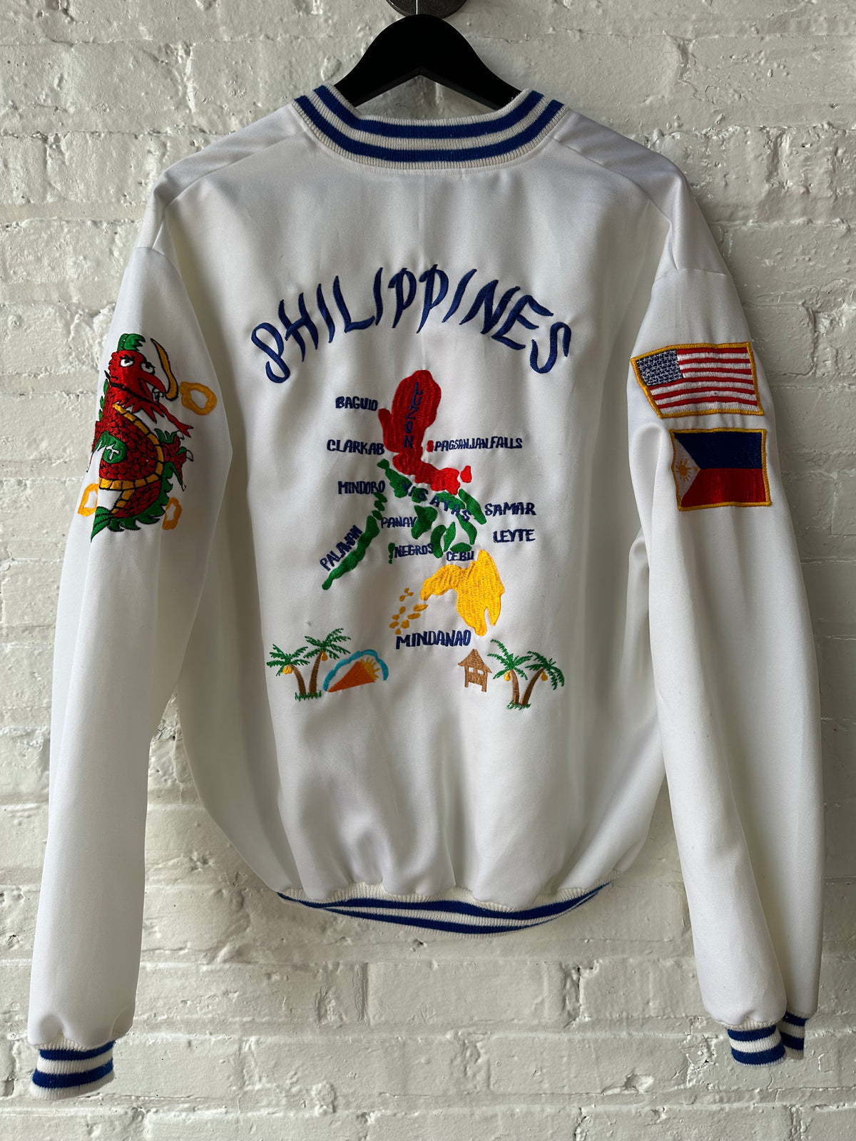 Vintage Philippines Souvenir Jacket Size XL