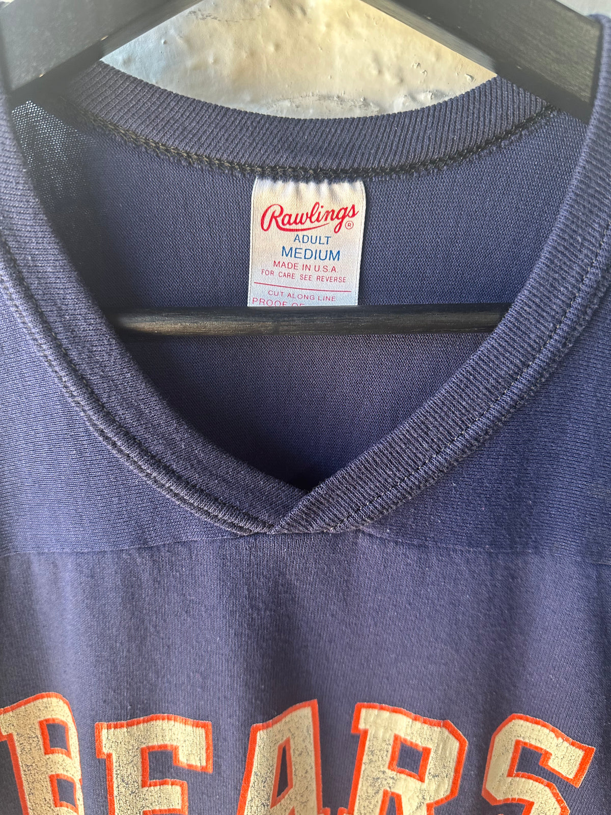 Vintage Chicago Bears #95 Rawlings Shirt Size Medium