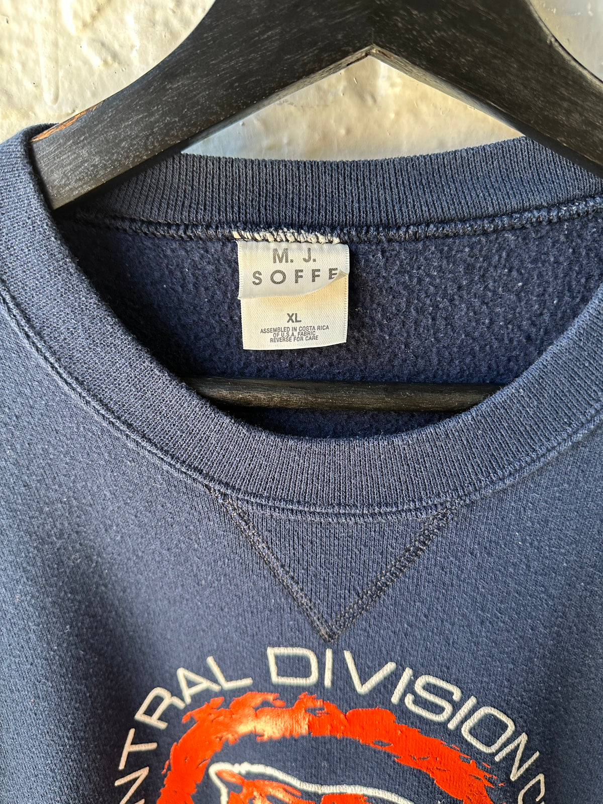 Vintage 90s Chicago Bears NFC Division Champs Crewneck Size XL