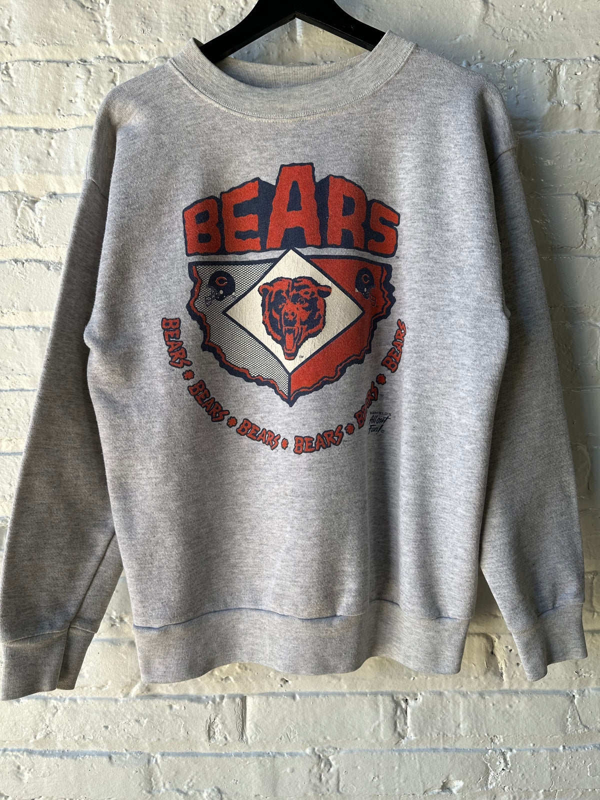 Vintage Chicago Bears Bears Bears Crewneck Size Large