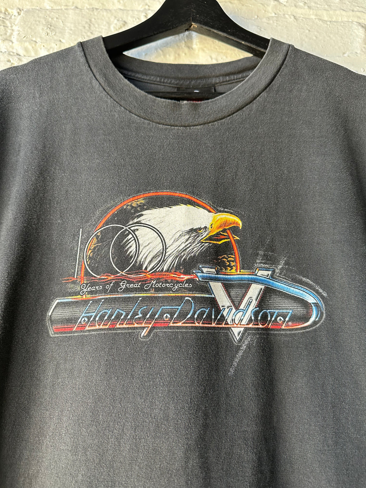 Vintage Harley Davidson 100 Years Shirt Size Large