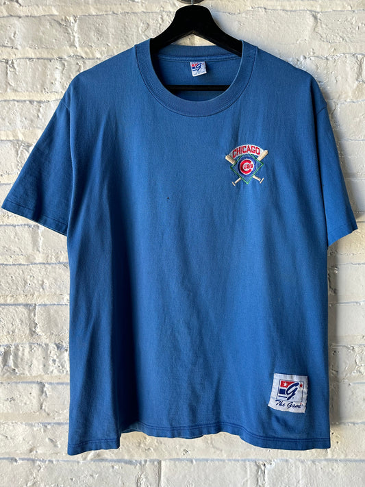 Vintage 90s Chicago Cubs The Game Shirt Size Large