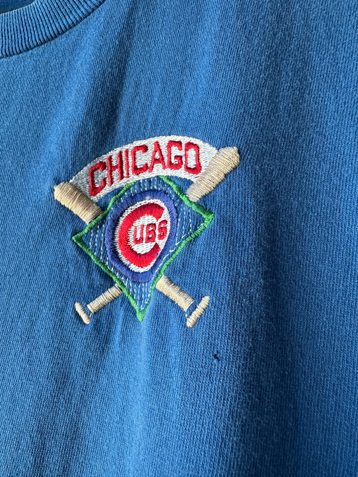 Vintage 90s Chicago Cubs The Game Shirt Size Large