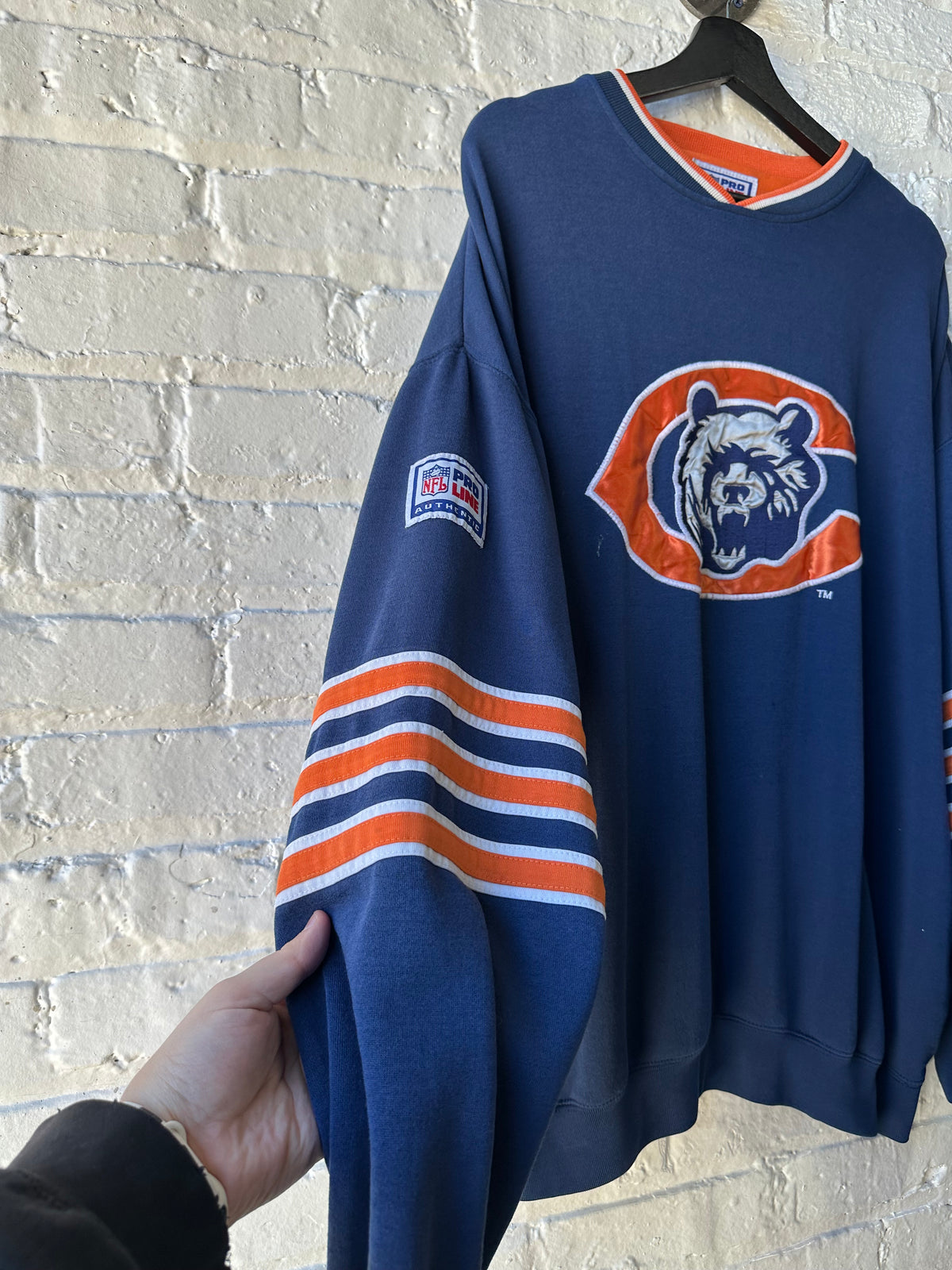 Vintage Chicago Bears Pro Line Starter Crewneck Size XL