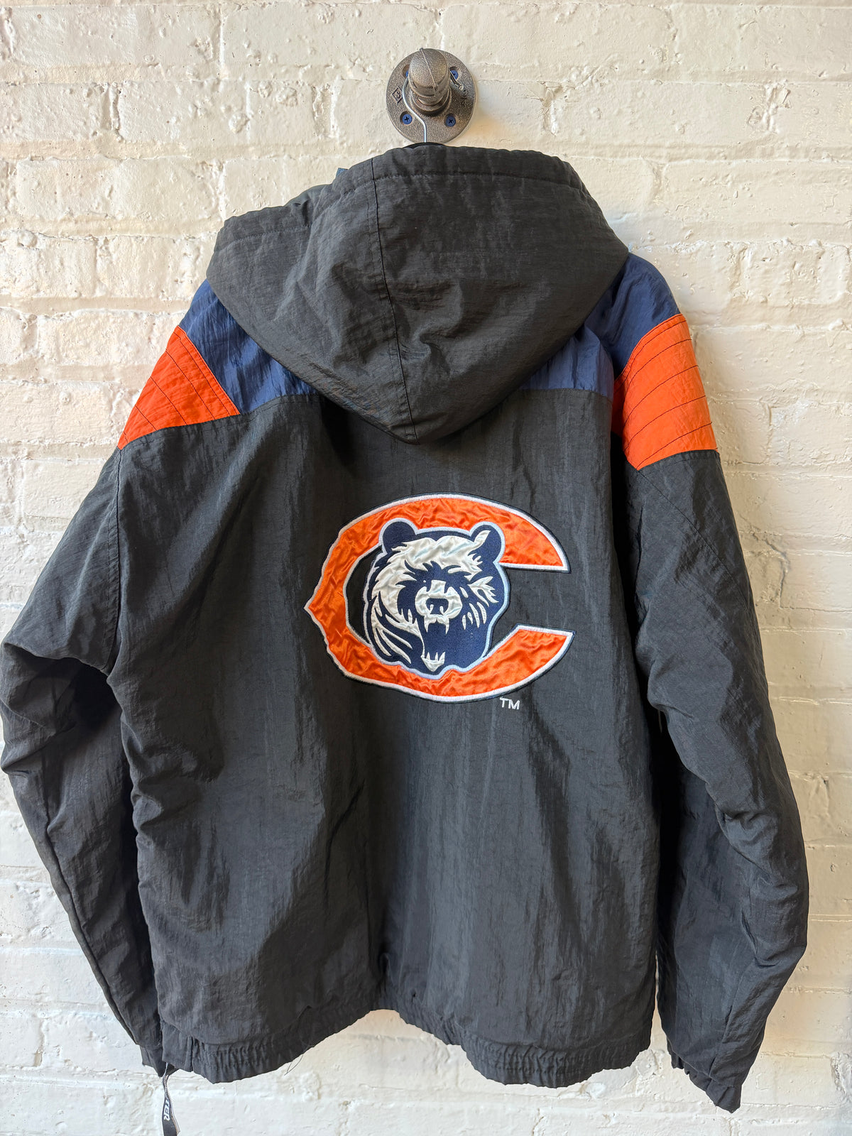 Vintage Chicago Bears Starter Pullover Jacket Size Large