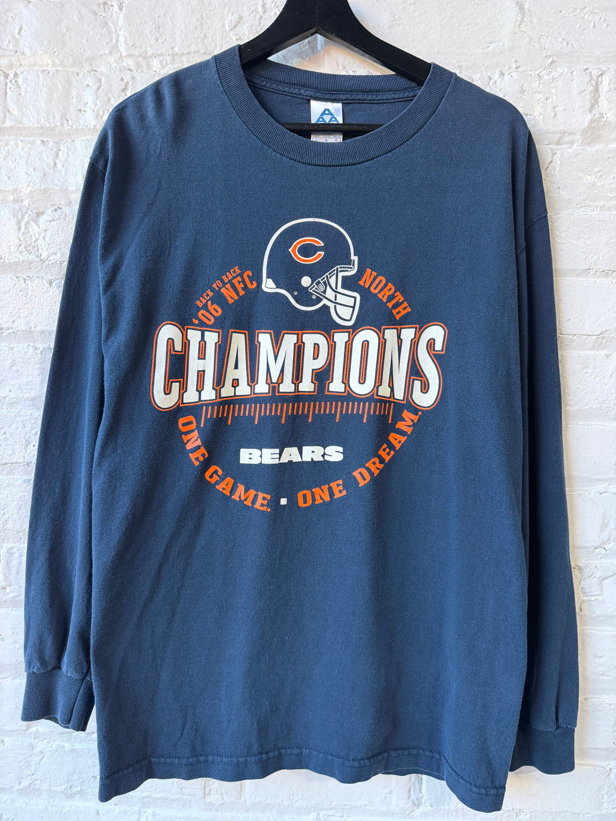 Vintage 2006 Chicago Bears Long Sleeve Shirt Size Large