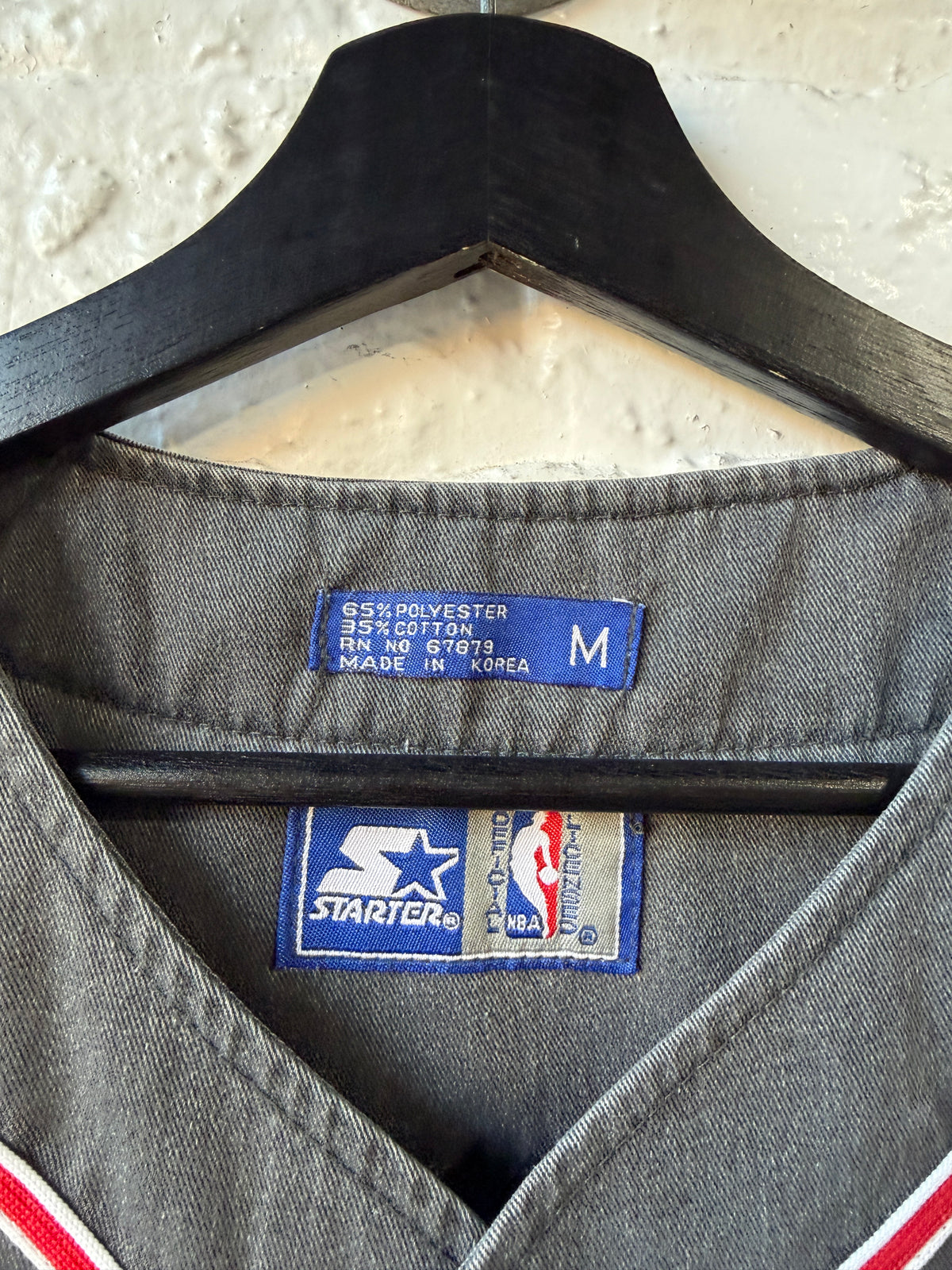 Vintage Chicago Bulls Starter Baseball Jersey Size Medium