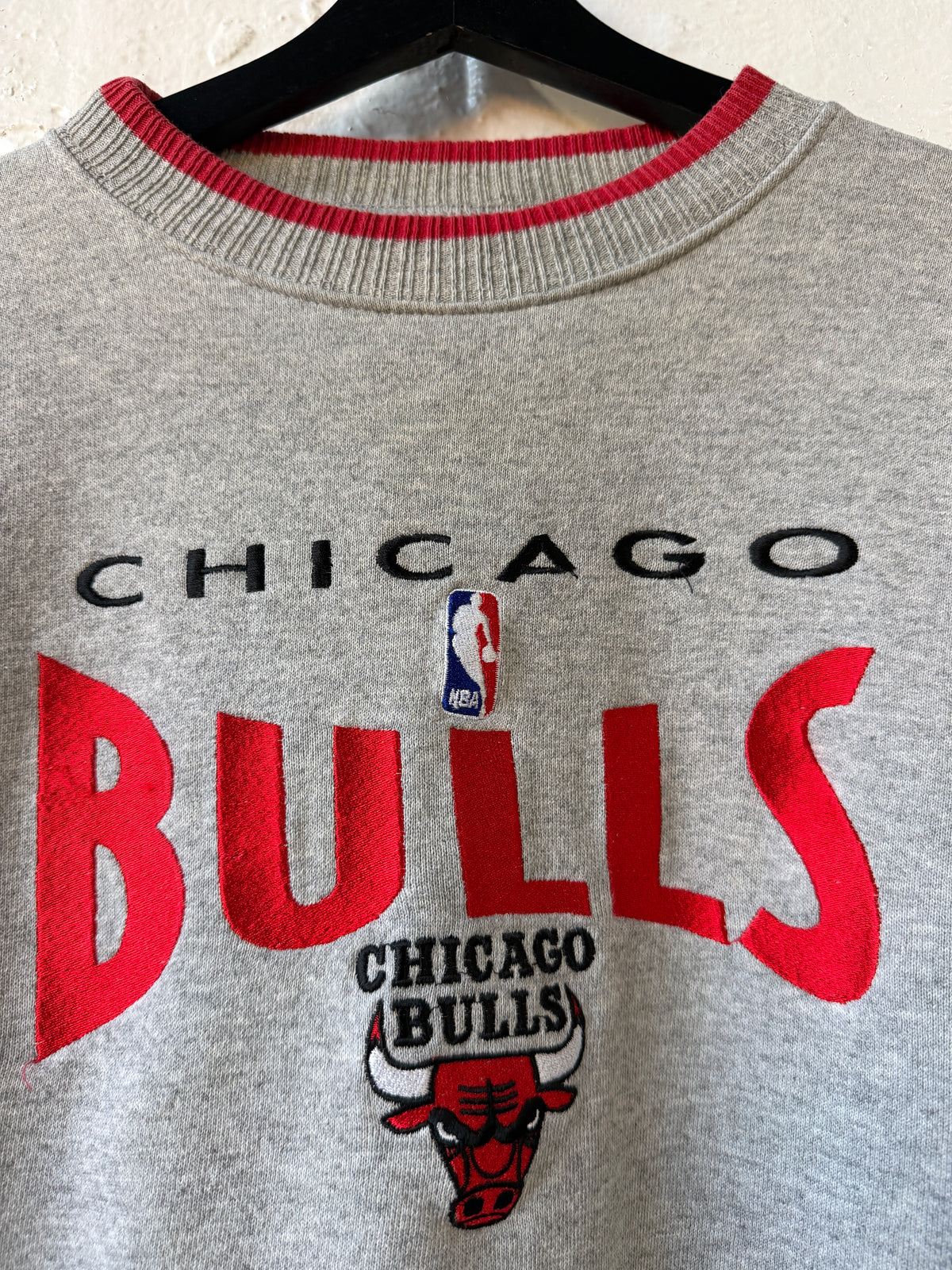 Vintage Chicago Bulls Logo Athletic Crewneck Size Medium