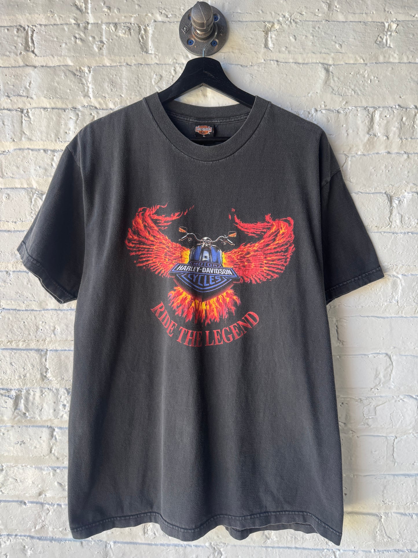 Vintage Harley Davidson Ride The Legend Shirt Size XL