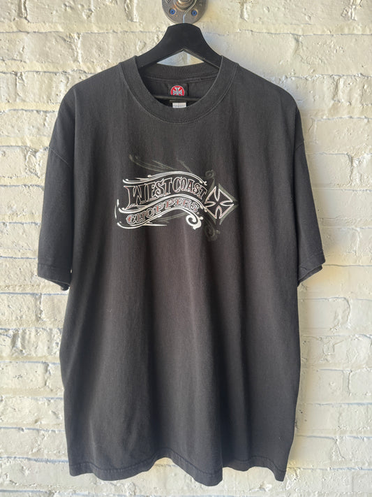 Vintage West Coast Choppers Short Sleeve Shirt Size XL
