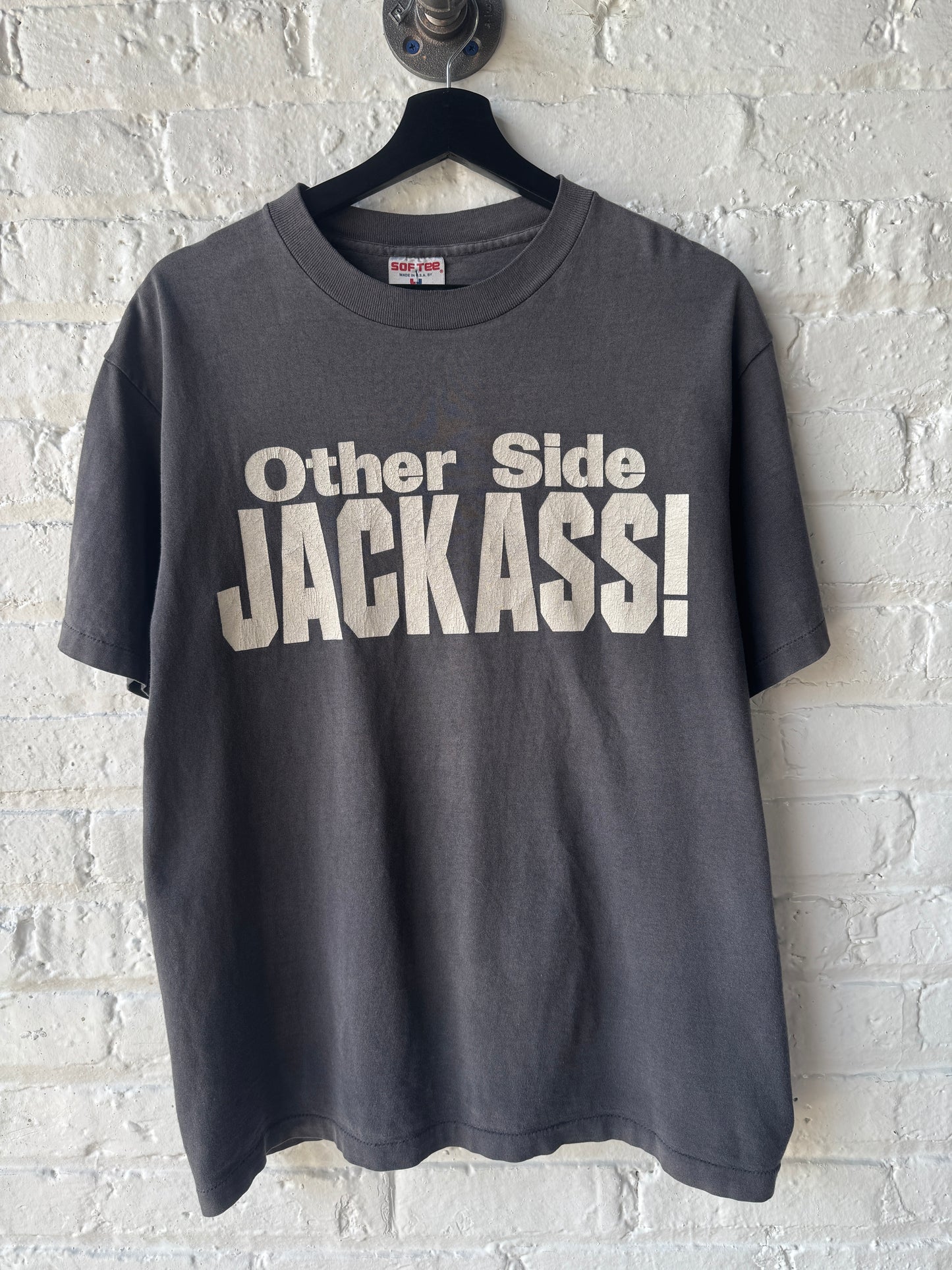 Vintage Stone Cold Steve Austin Half Skull Fader Shirt Size Large
