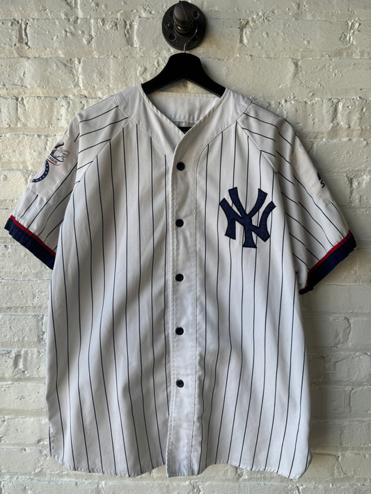 Vintage New York Yankees Starter Pinstripe Jersey Size Large