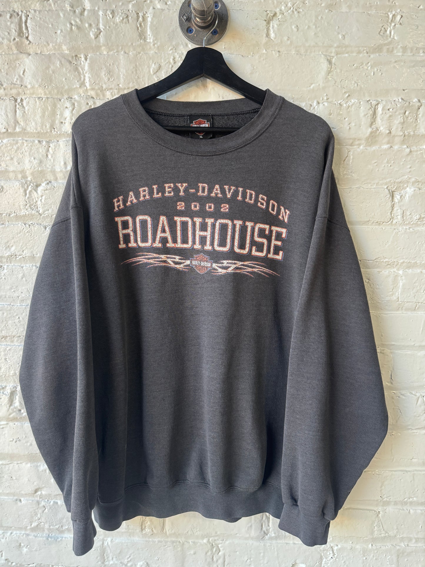 Vintage Harley Davidson Roadhouse Faded Crewneck Size XL