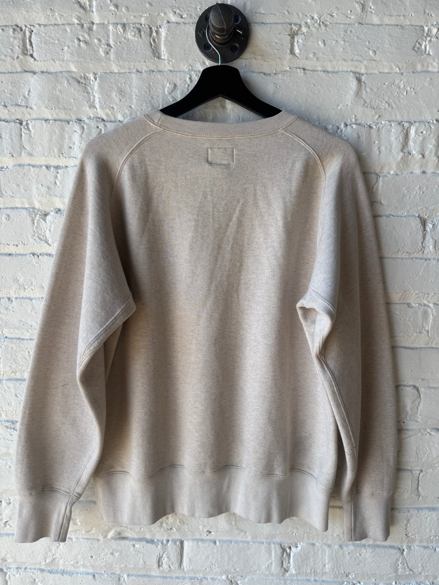 Stussy Oatmeal Crewneck Size Medium