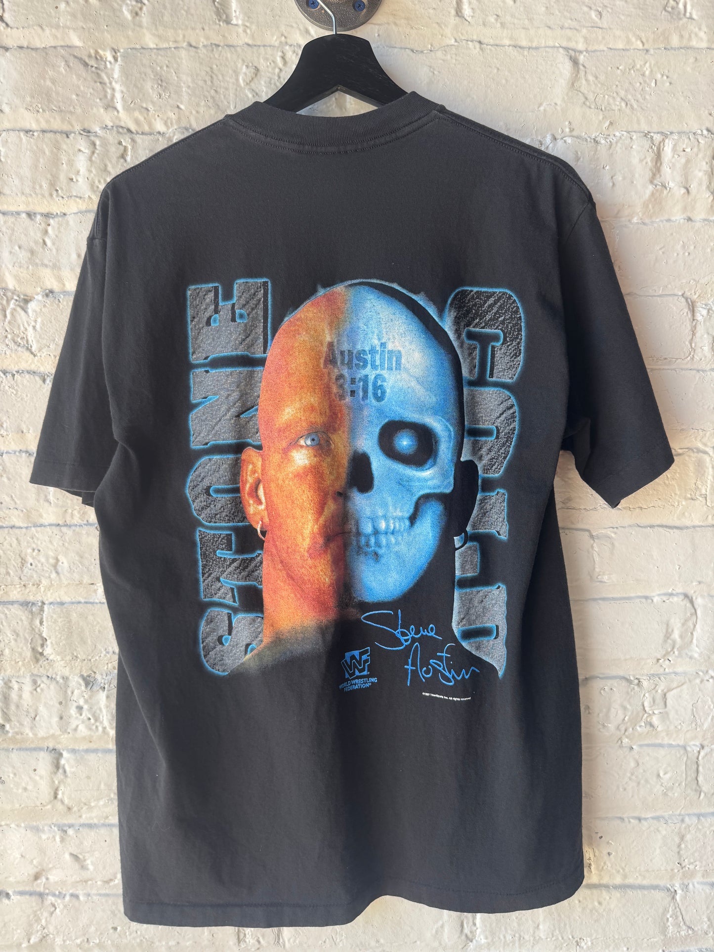 Vintage Stone Cold Steve Austin Other Side Jackass Shirt Size Large