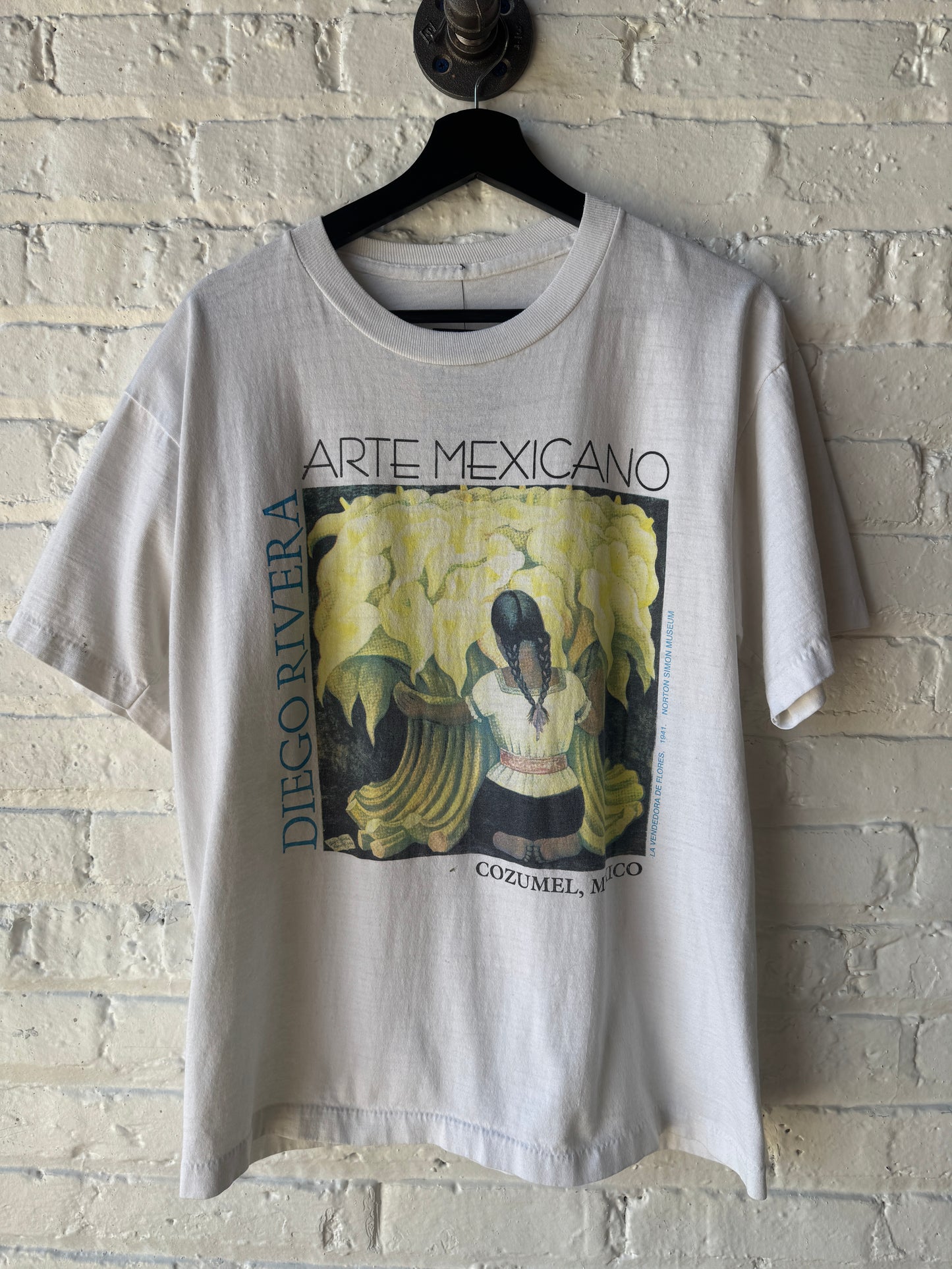 Vintage Diego Rivera Arte Mexicano Shirt Size Large
