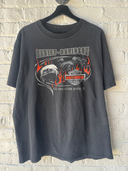 Vintage 2001 Harley Davidson Biker Shirt Size XL