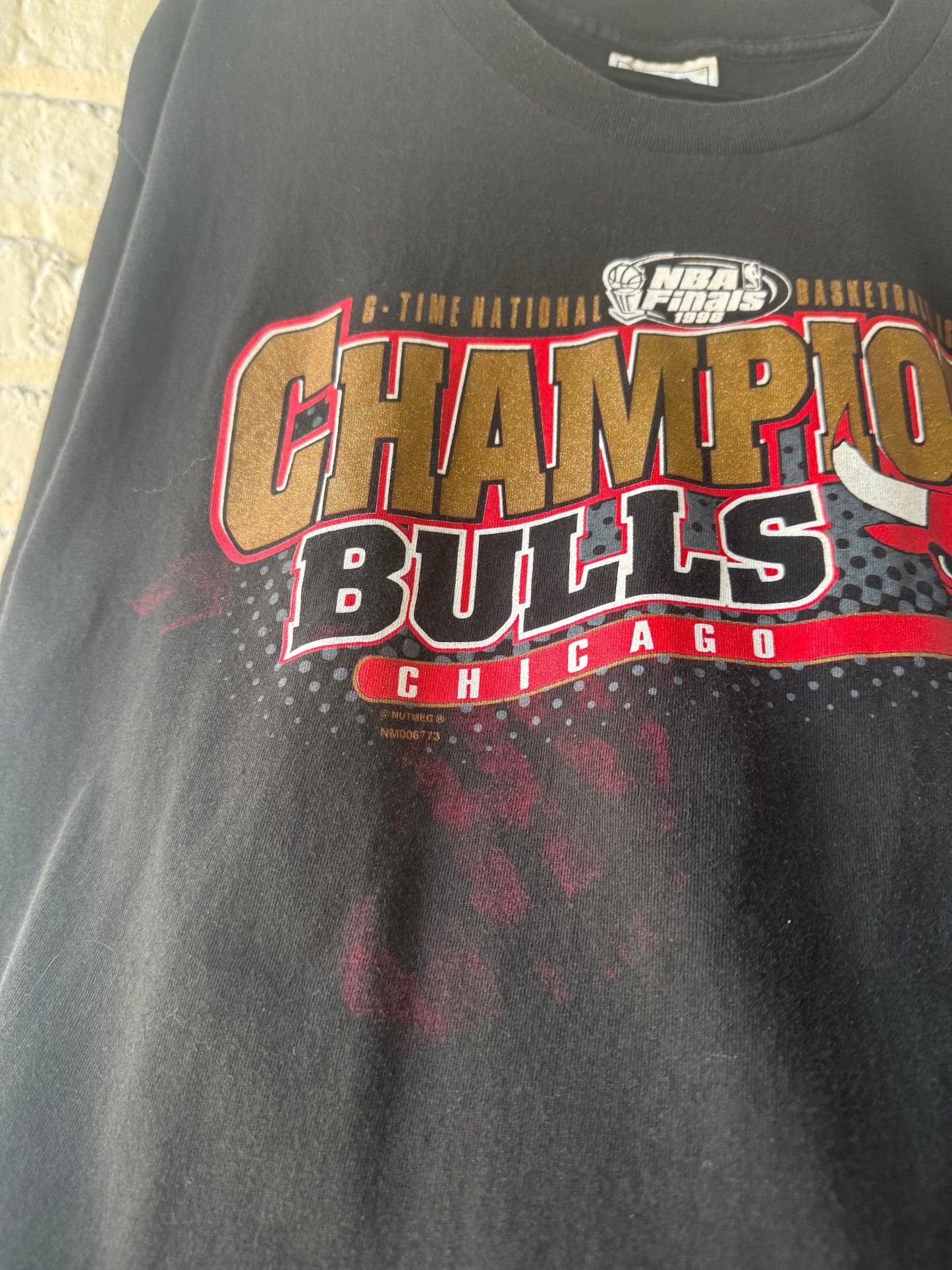 Vintage 1998 Chicago Bulls Championship Shirt Size Large
