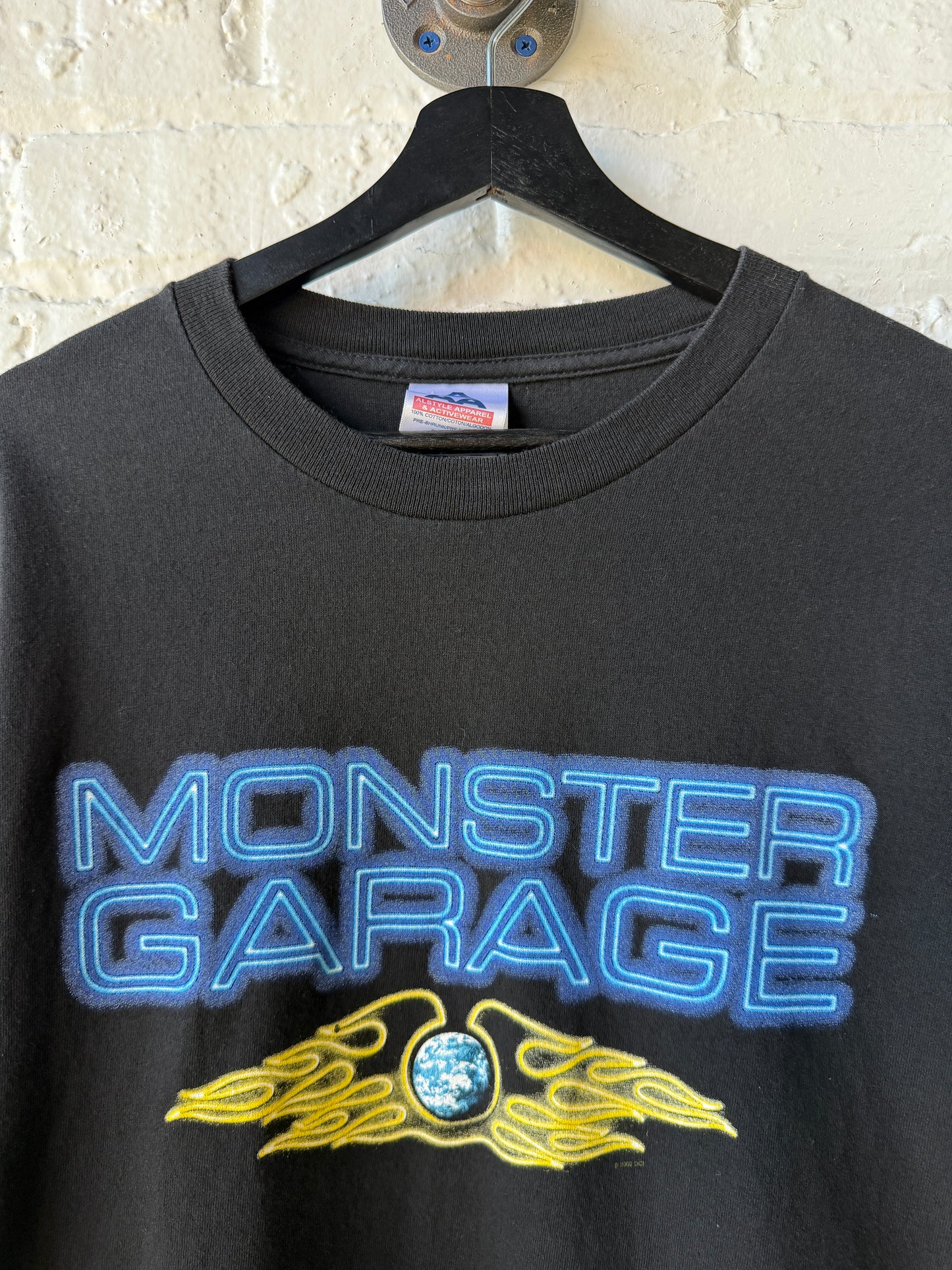 Vintage Monster Garage Long Sleeve Shirt Size 2XL