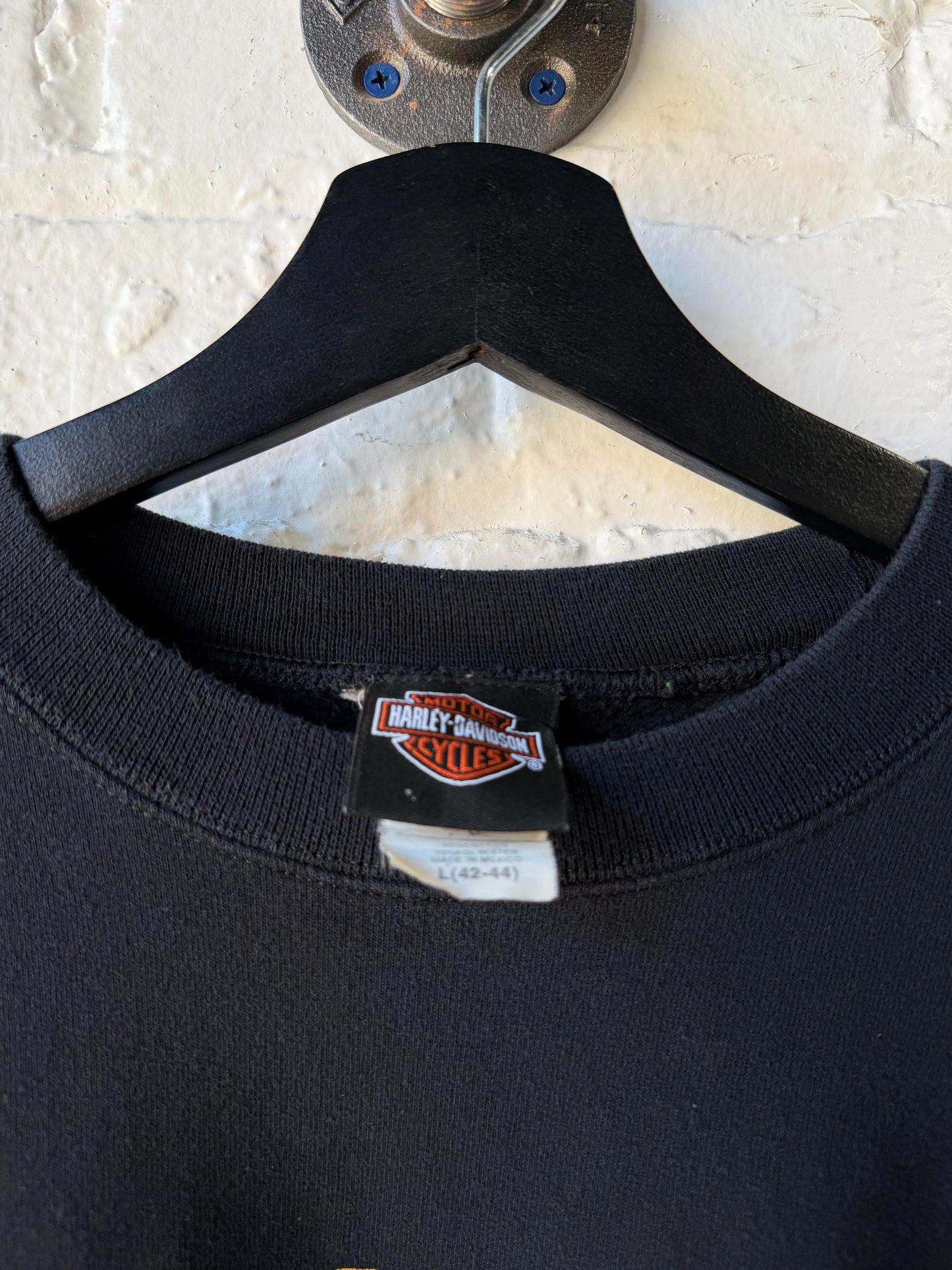 Vintage Harley Davidson Lightning Crewneck Size Large