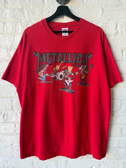 Vintage 2004 Metallica World Tour Shirt Size XL