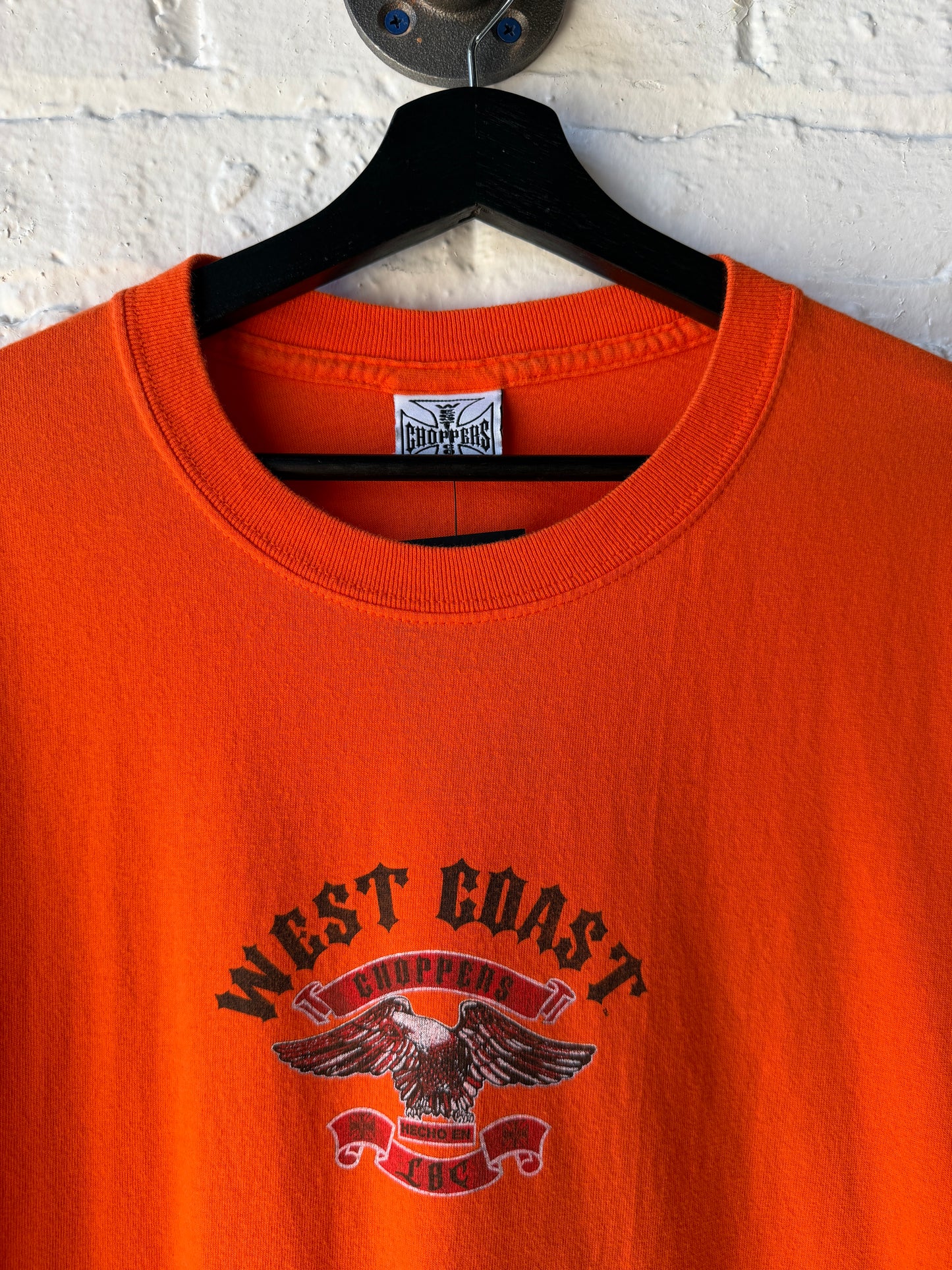 Vintage West Coast Choppers Hecho En LBC Shirt Size 2XL