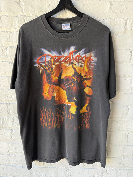 Vintage 2002 Ozzfest Shirt Size XL