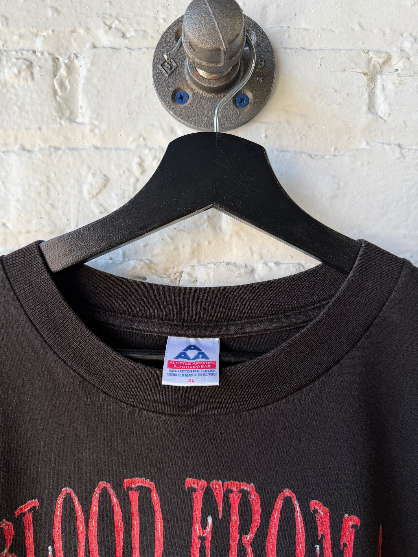Vintage Blood From A Rattlesnake WWF Shirt Size XL