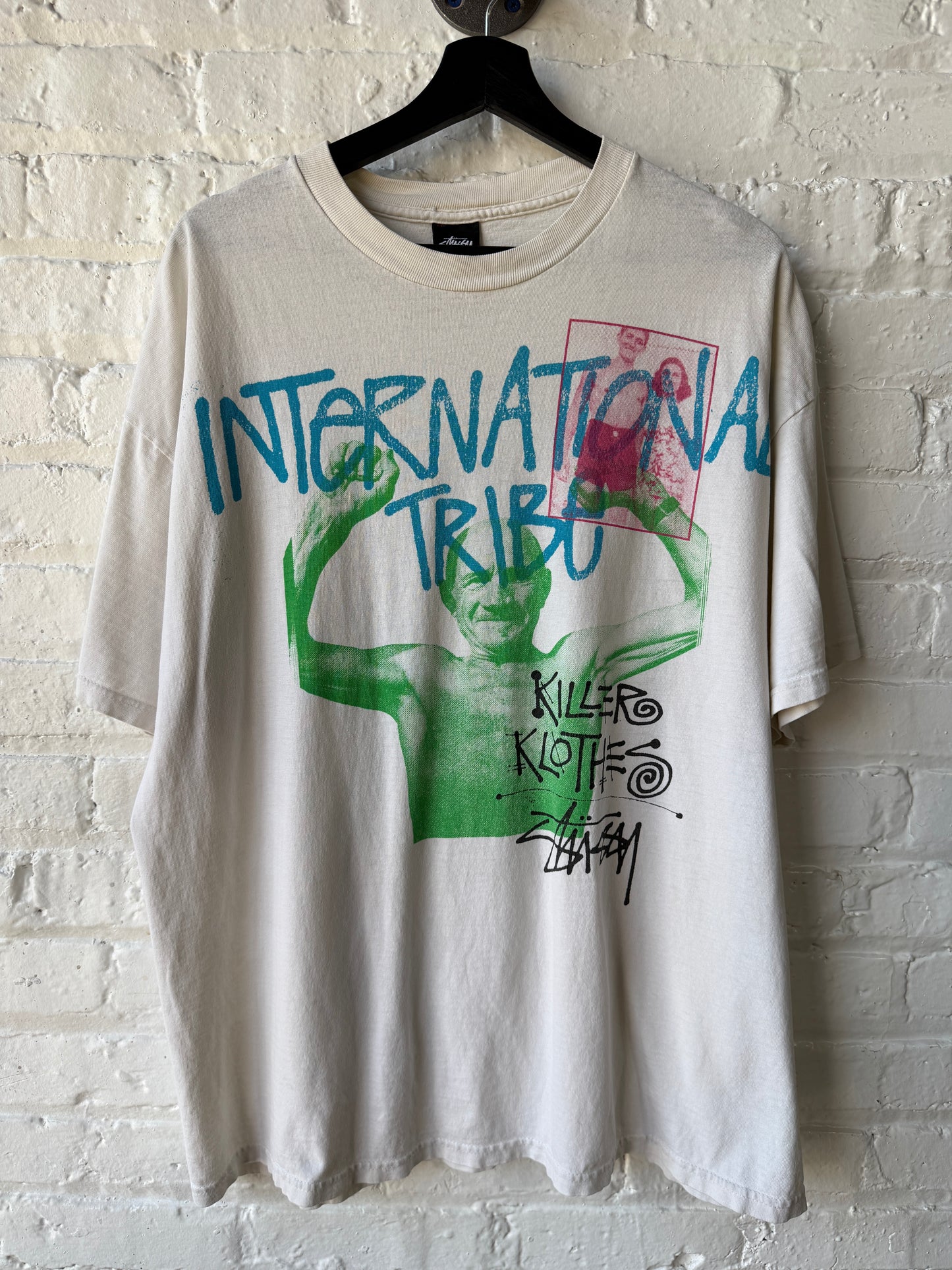 Vintage Stussy International Tribe Shirt Size XL